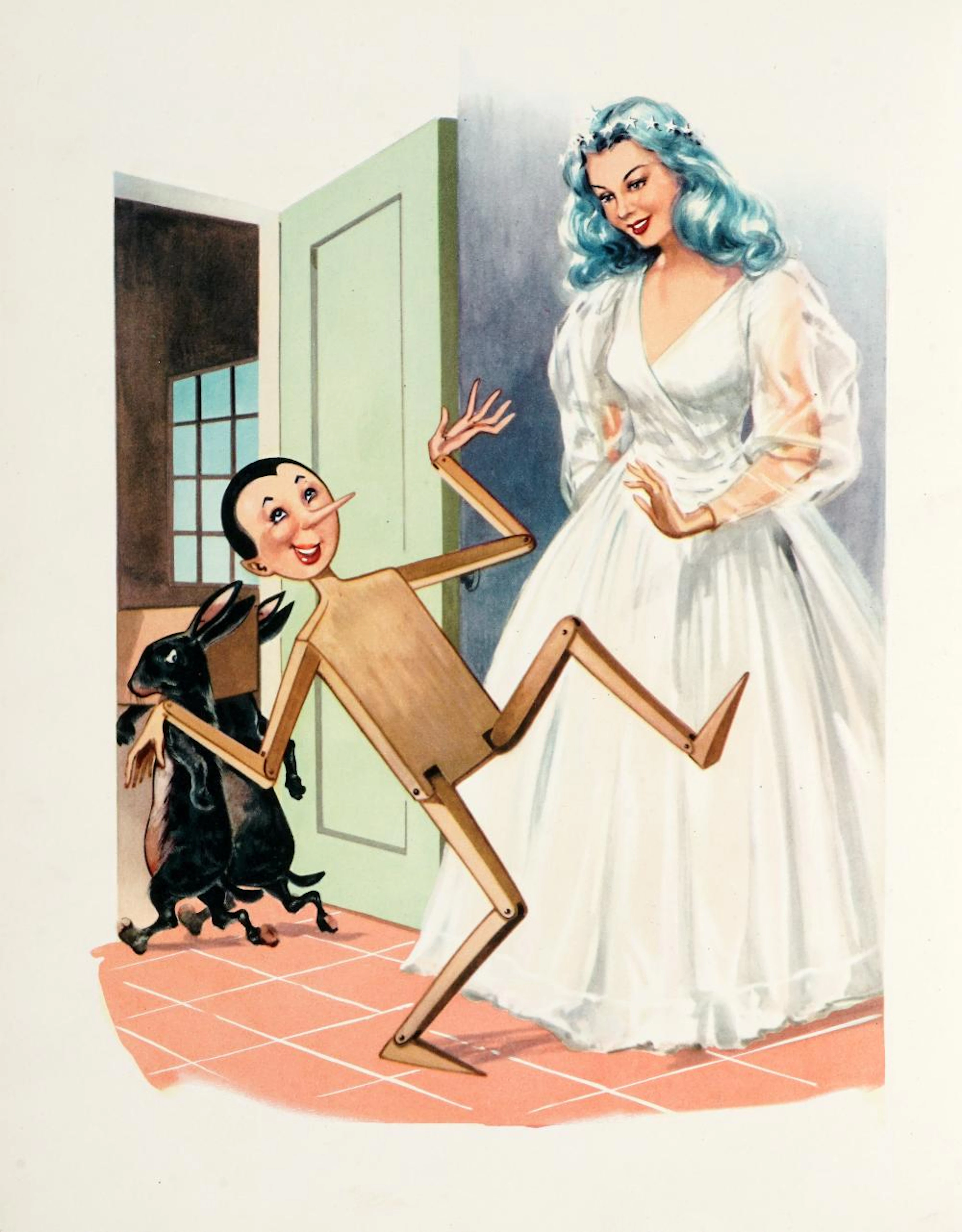 Lotto di 4 edizioni di Pinocchio.
