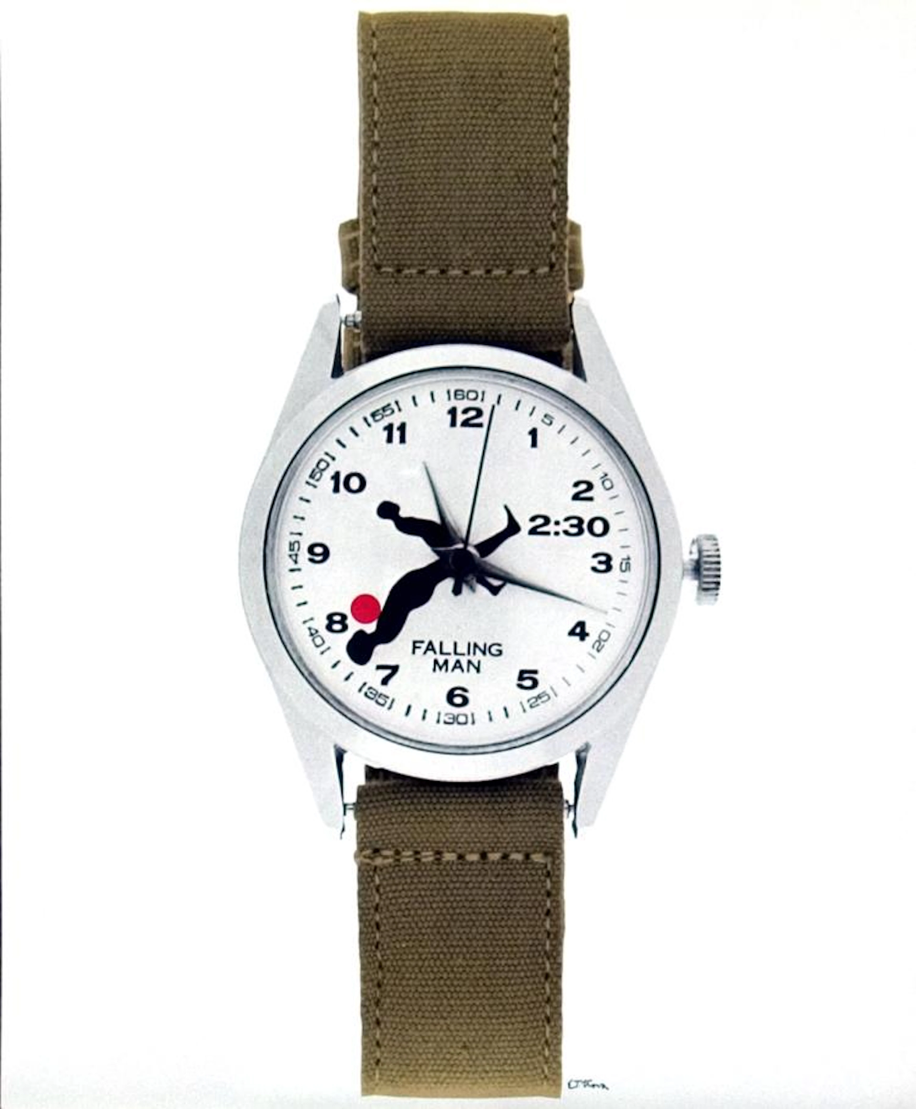 Ernest Trova - Falling Man Watch - 1985