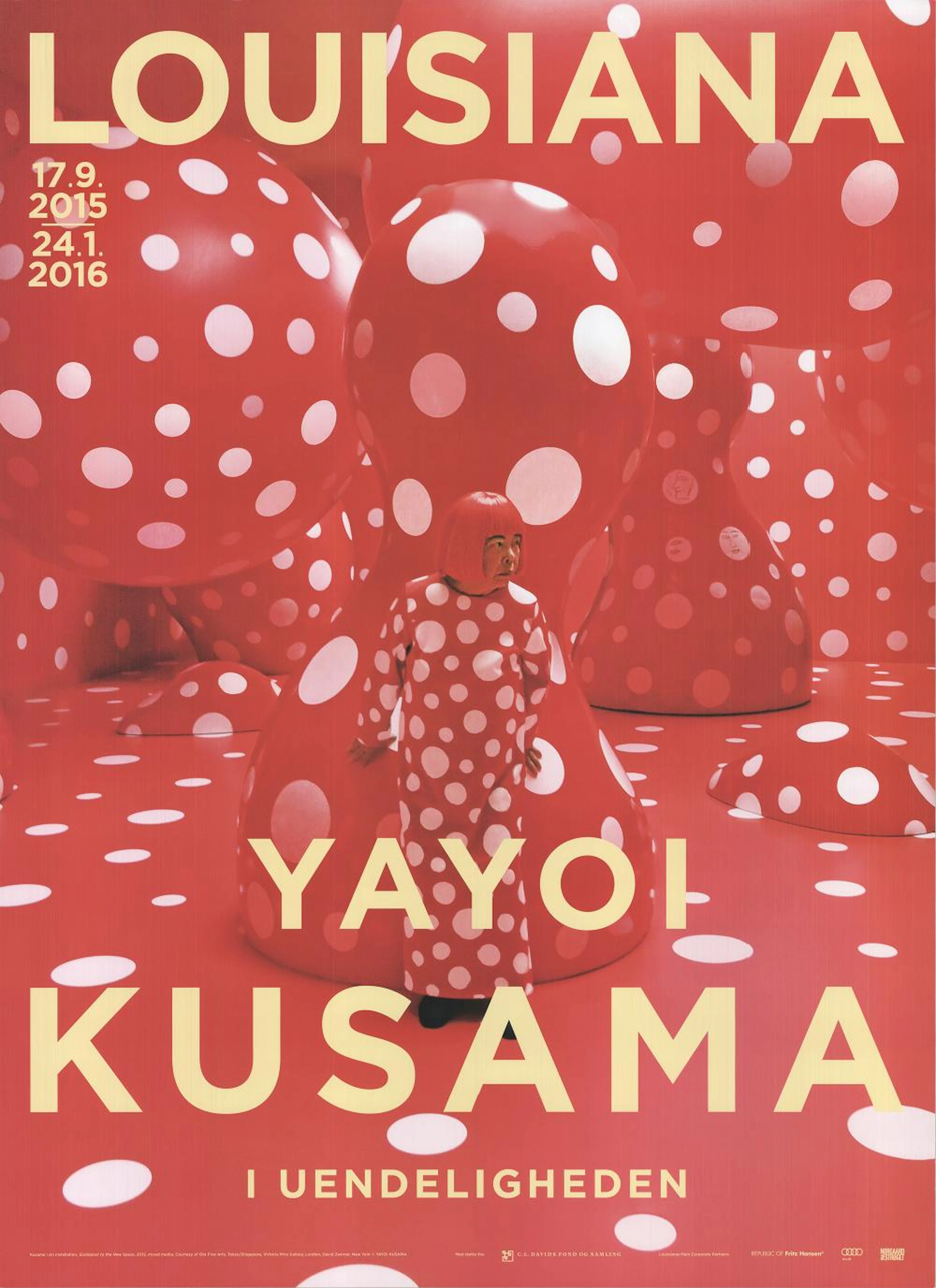 Yayoi Kusama - Guidepost to the New Space - 2015 Offset Lithograph 33.5" x 24.5"