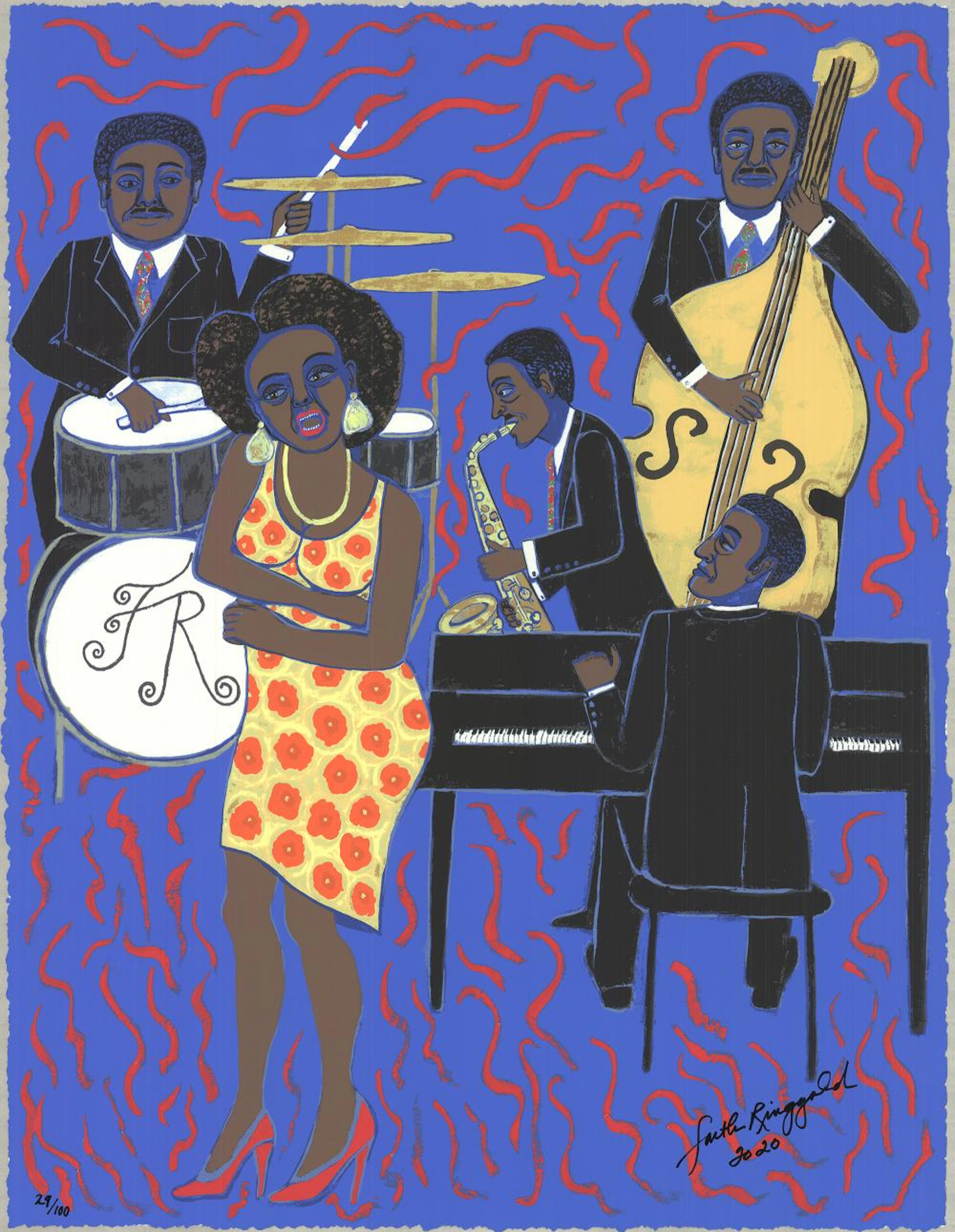 Faith Ringgold - Jazz Stories: Mama Can Sing Papa Can...