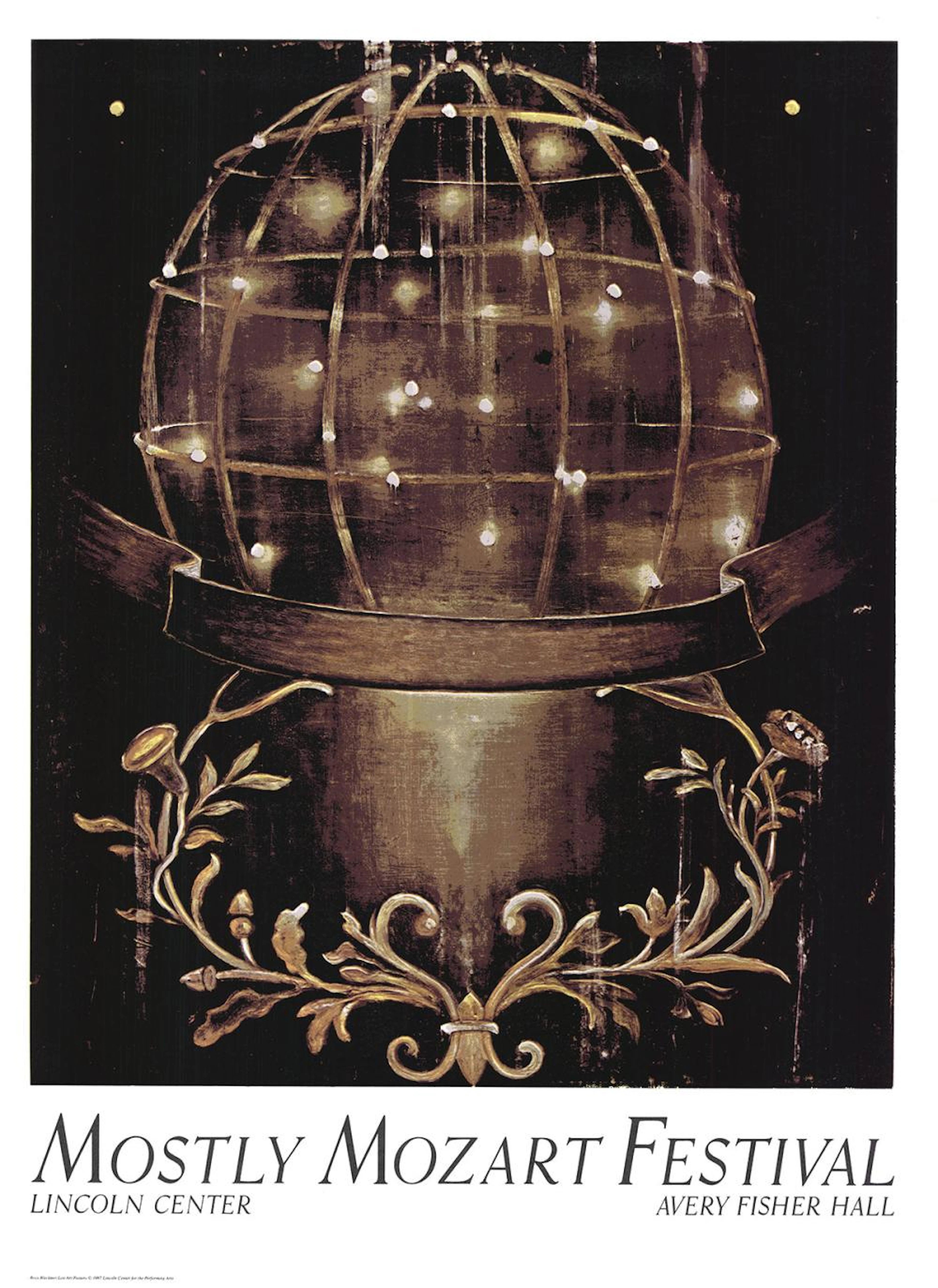 Ross Bleckner - Sphere And Moulding - 1987 Serigraph 43.5" x 32.25"