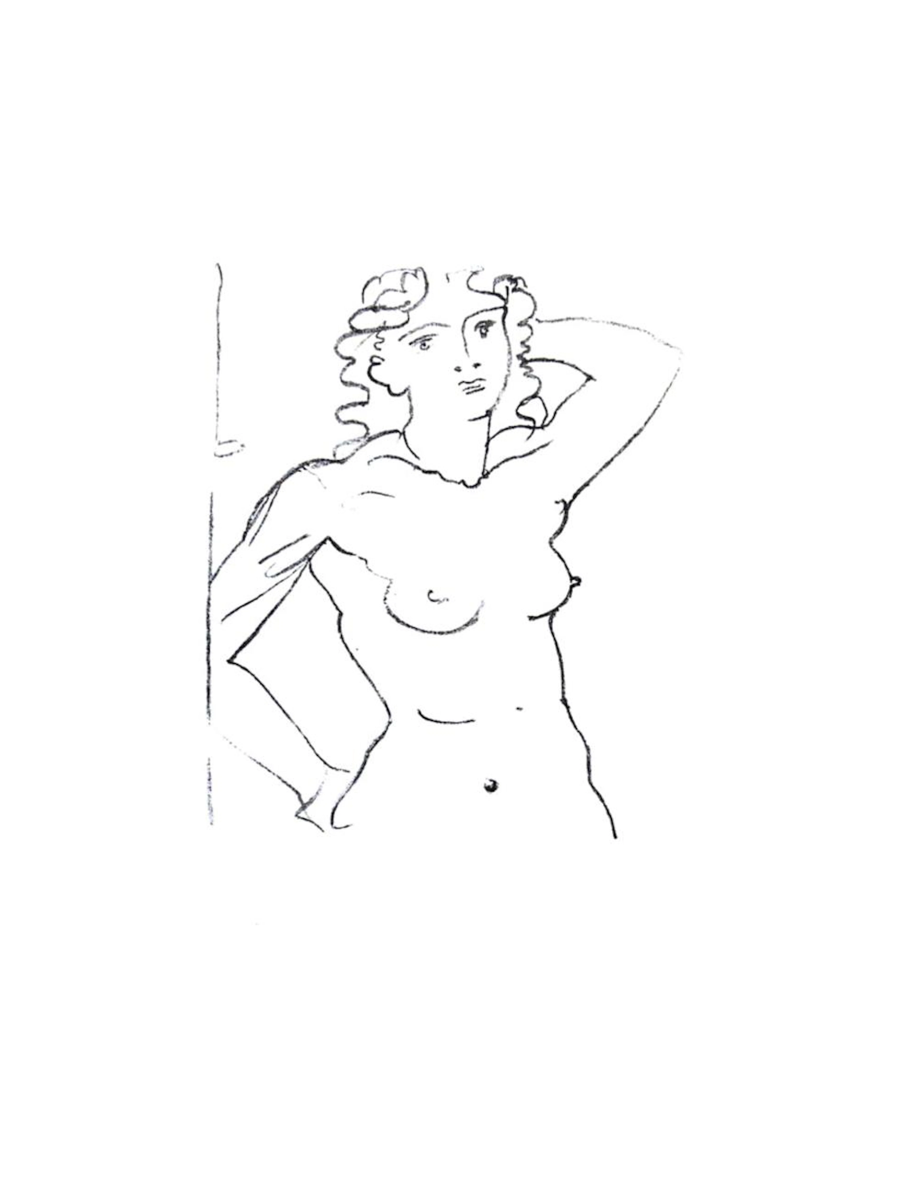 Andre Derain - Buste de Femme - 1972 Lithograph 12.75" x 9.75"