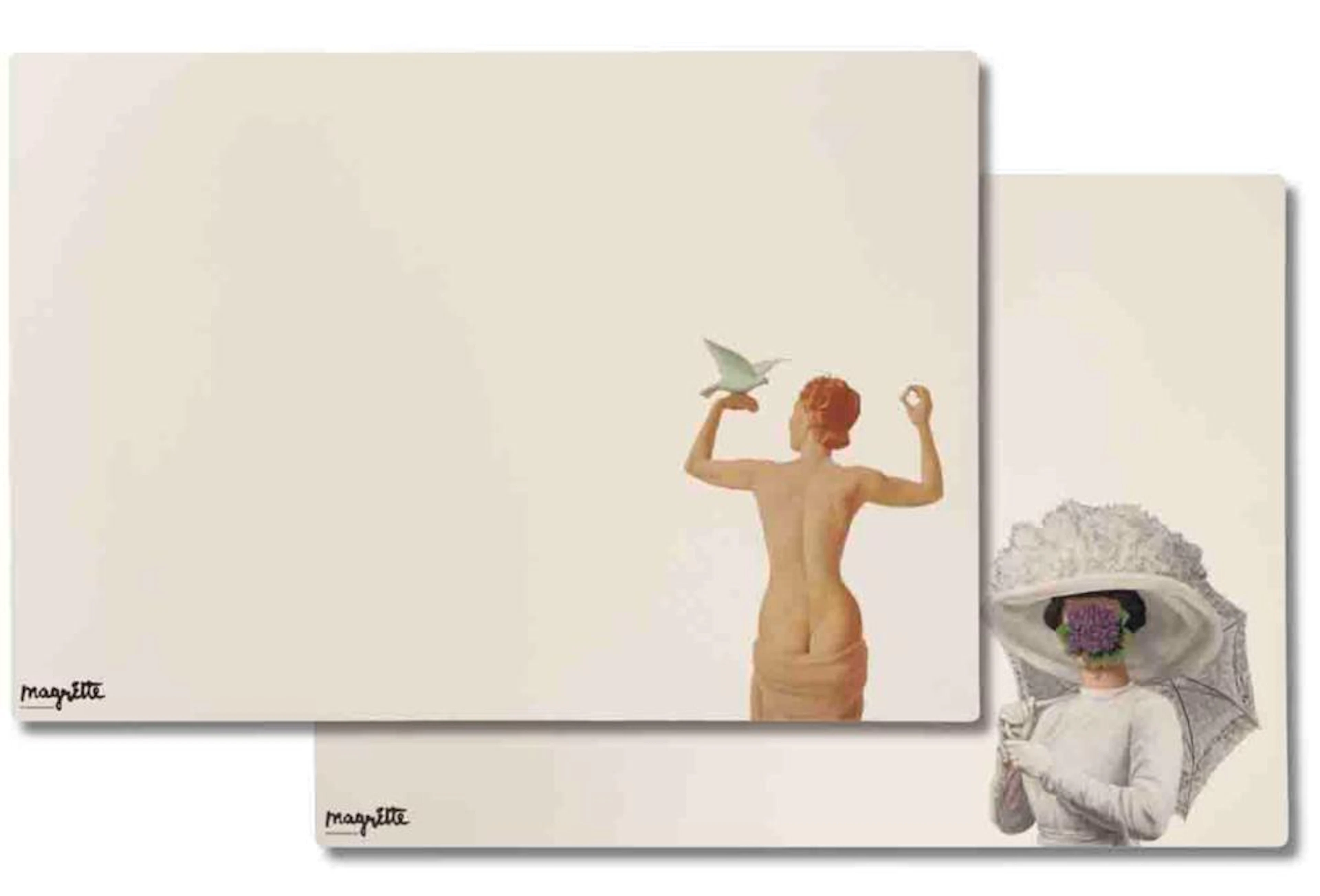25 Rene Magritte 2012 L'Embellie & La Grande Guerre Placemats