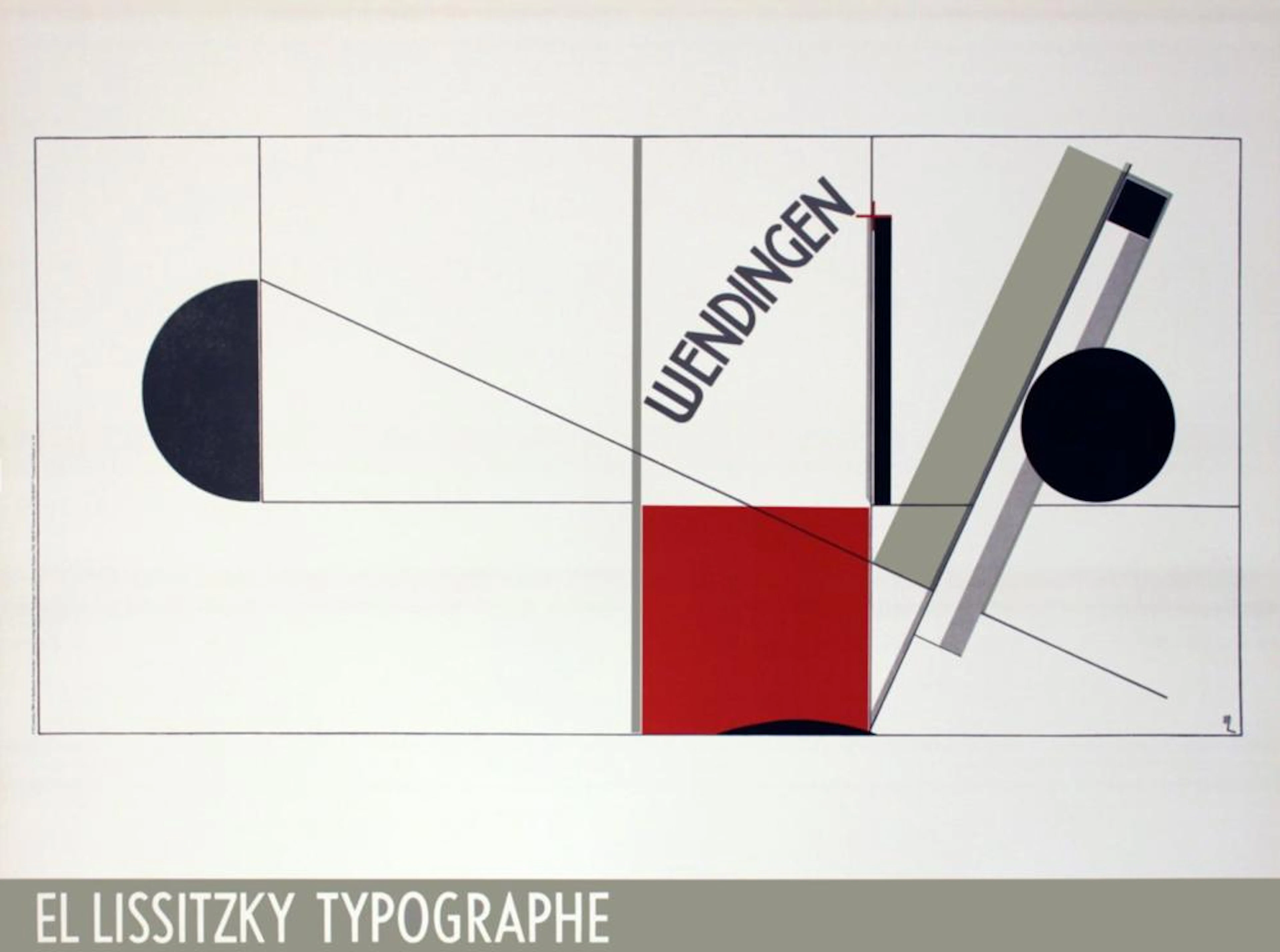 12 El Lissitzky 1991 Magazine Cover Design Twists Posters