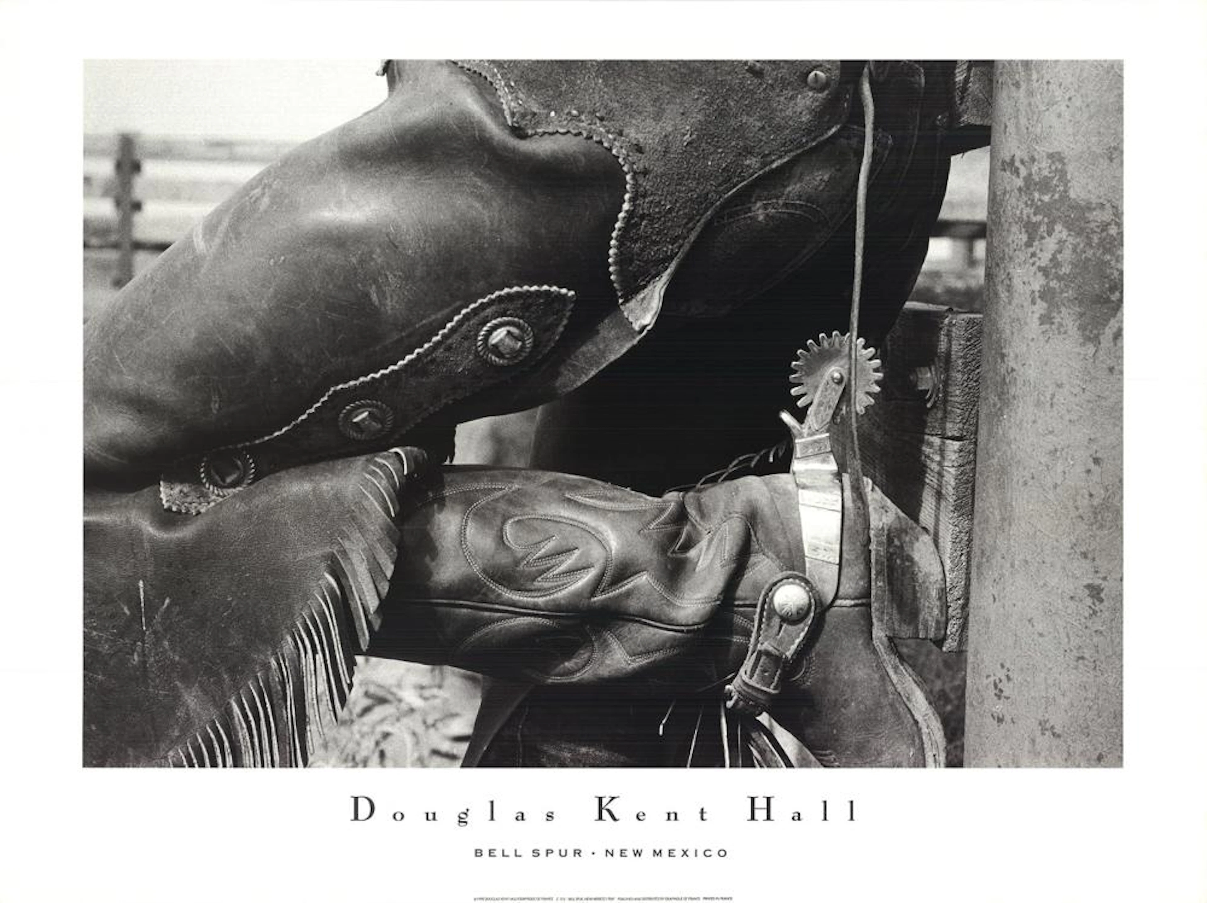 Douglas Kent Hall - Bell Spur, New Mexico - 1990 Offset Lithograph 23.5" x 31.5"