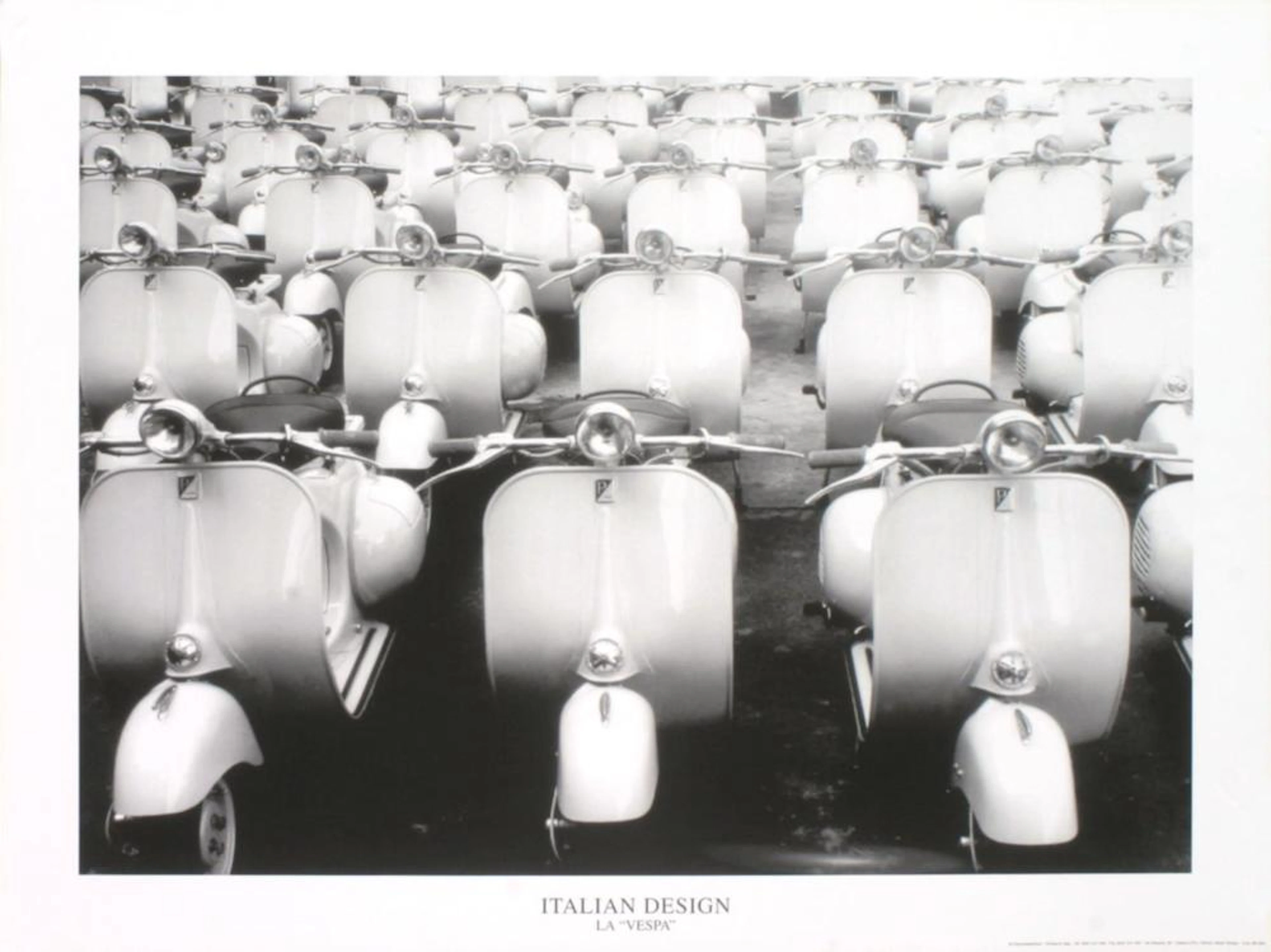 Artist Unknown - La Vespa - Offset Lithograph 23.75" x 31.5"
