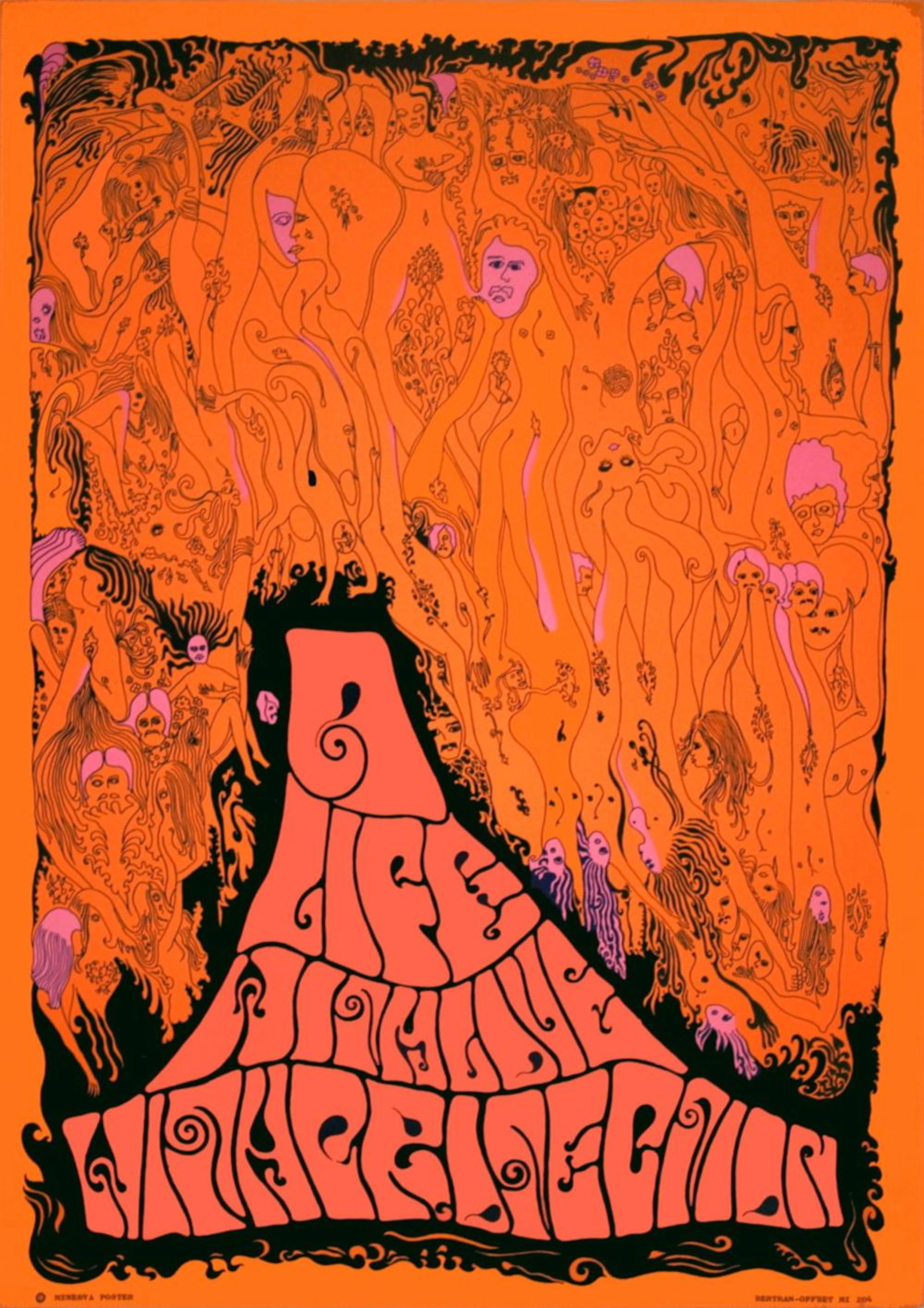 Artist Unknown - A Life with Love with Protection - 1991 Lithograph 24" x 17"