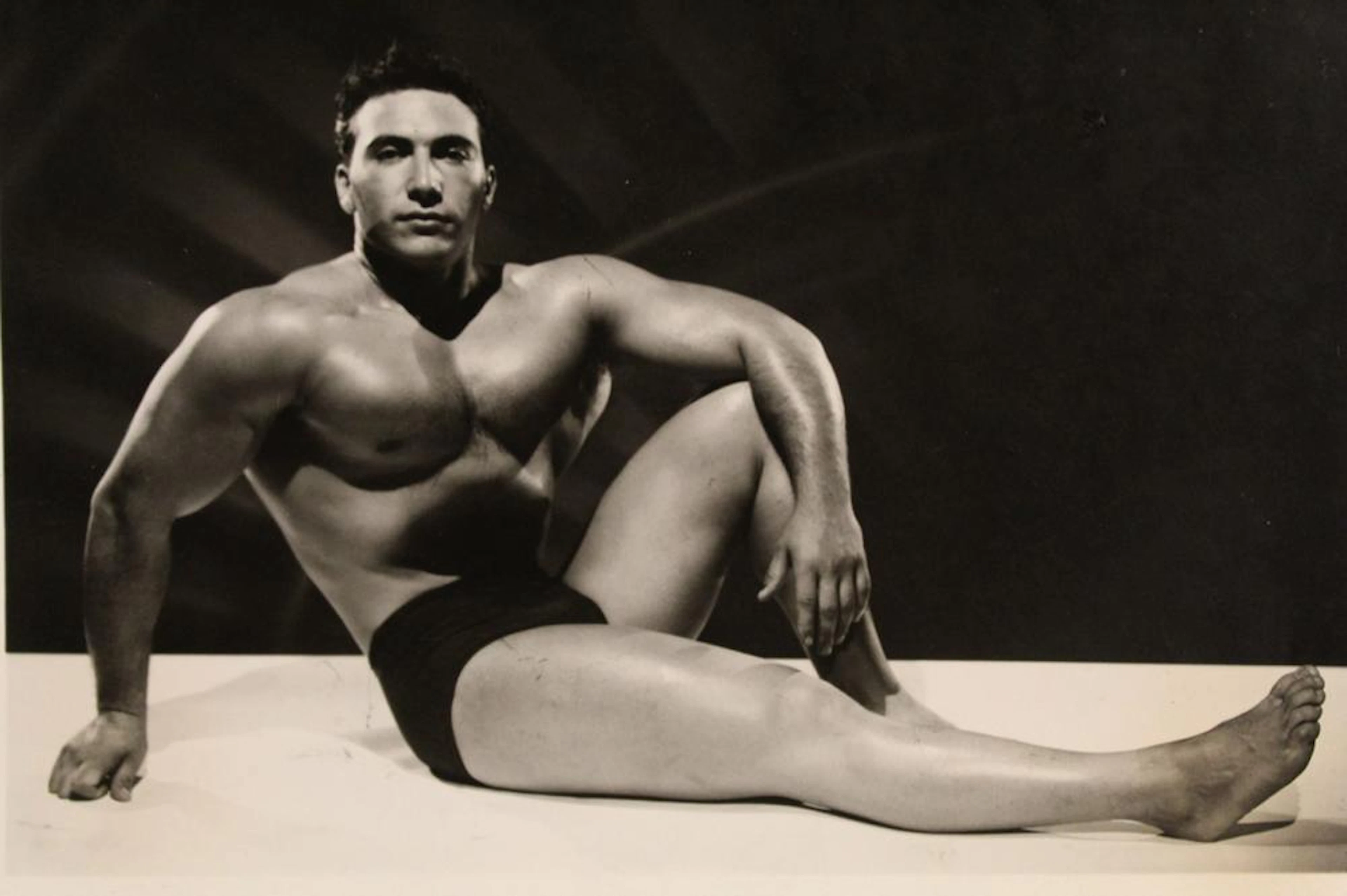 AMG Bruce Mizer Male Semi Nude Photograph
