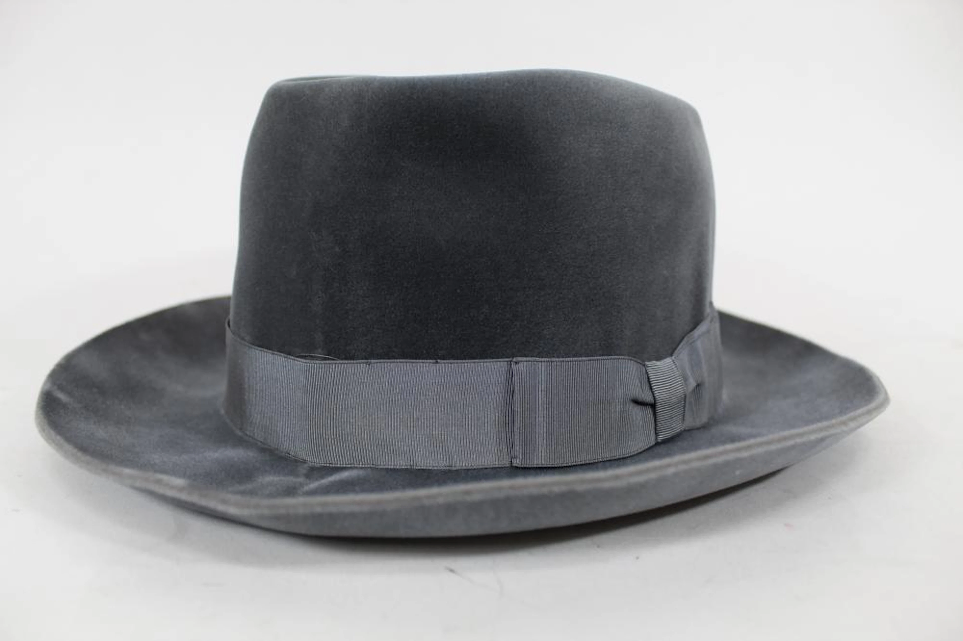Borsalino Marque Grand Lux Fedora Hat w/ Box