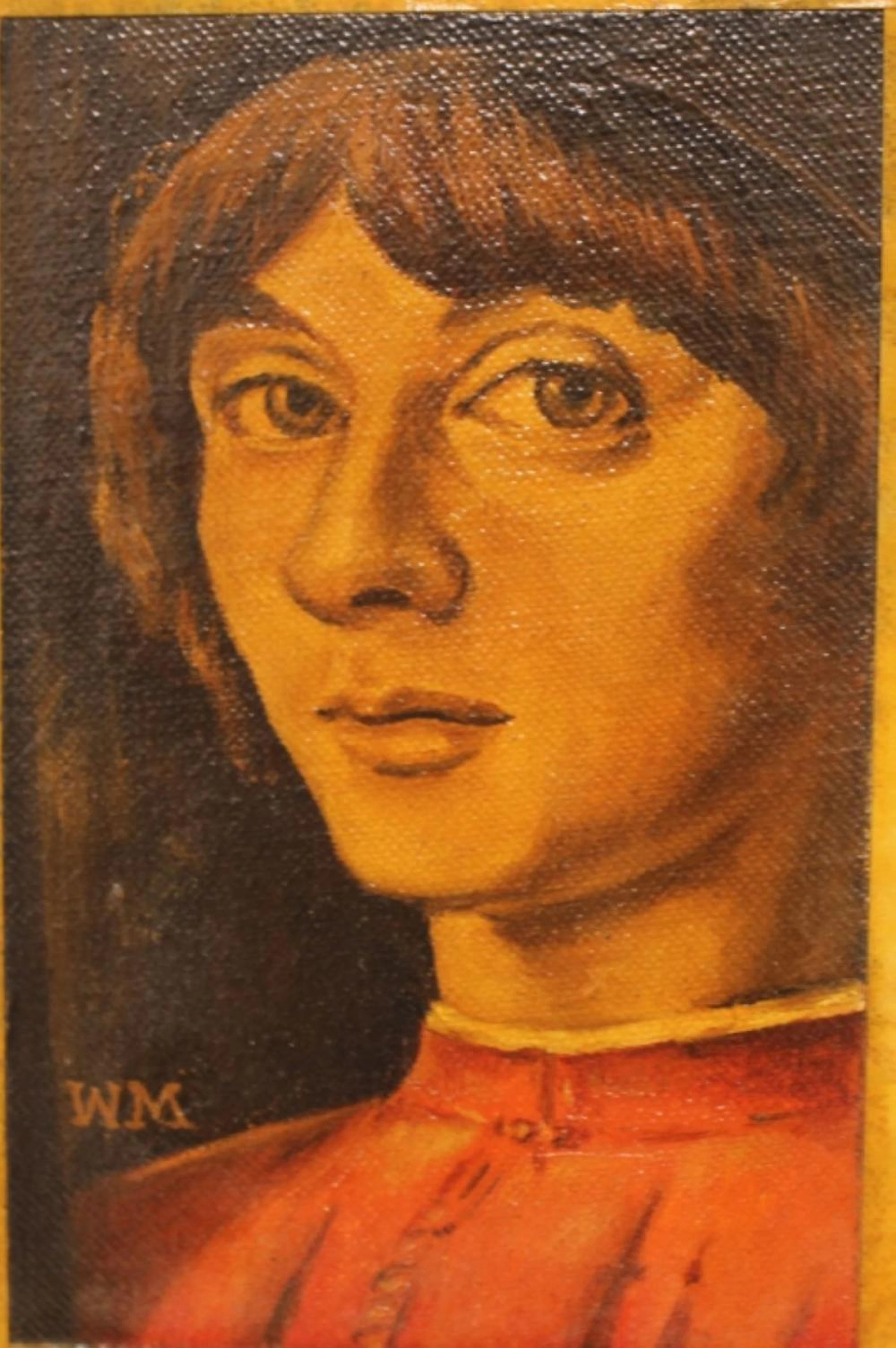 William M MacLane (WA) Renaissance Oil Painting