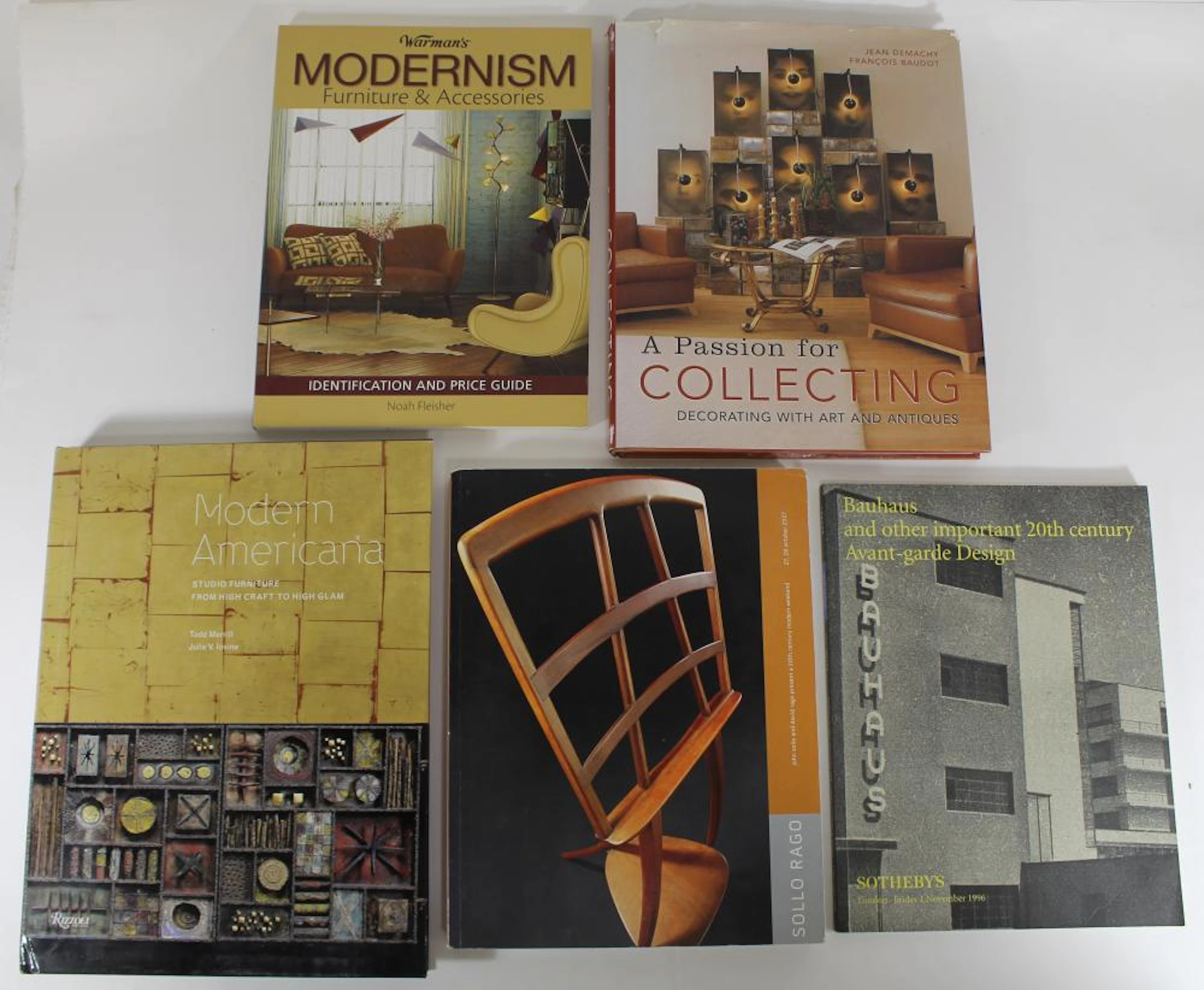 Mid Century & Modernist Furniture Design Books