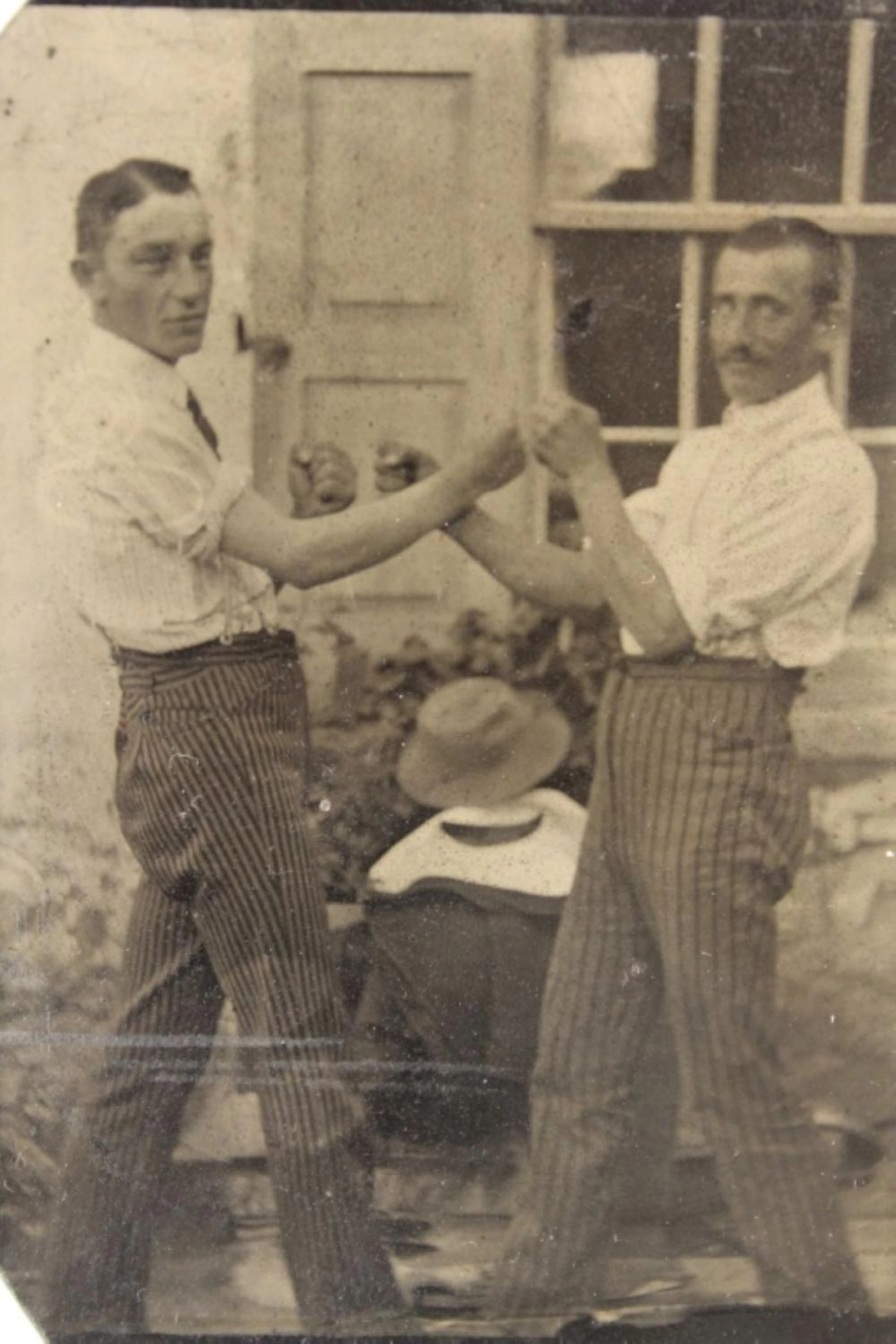 Antique Tintype Photographs of Affectionate Me