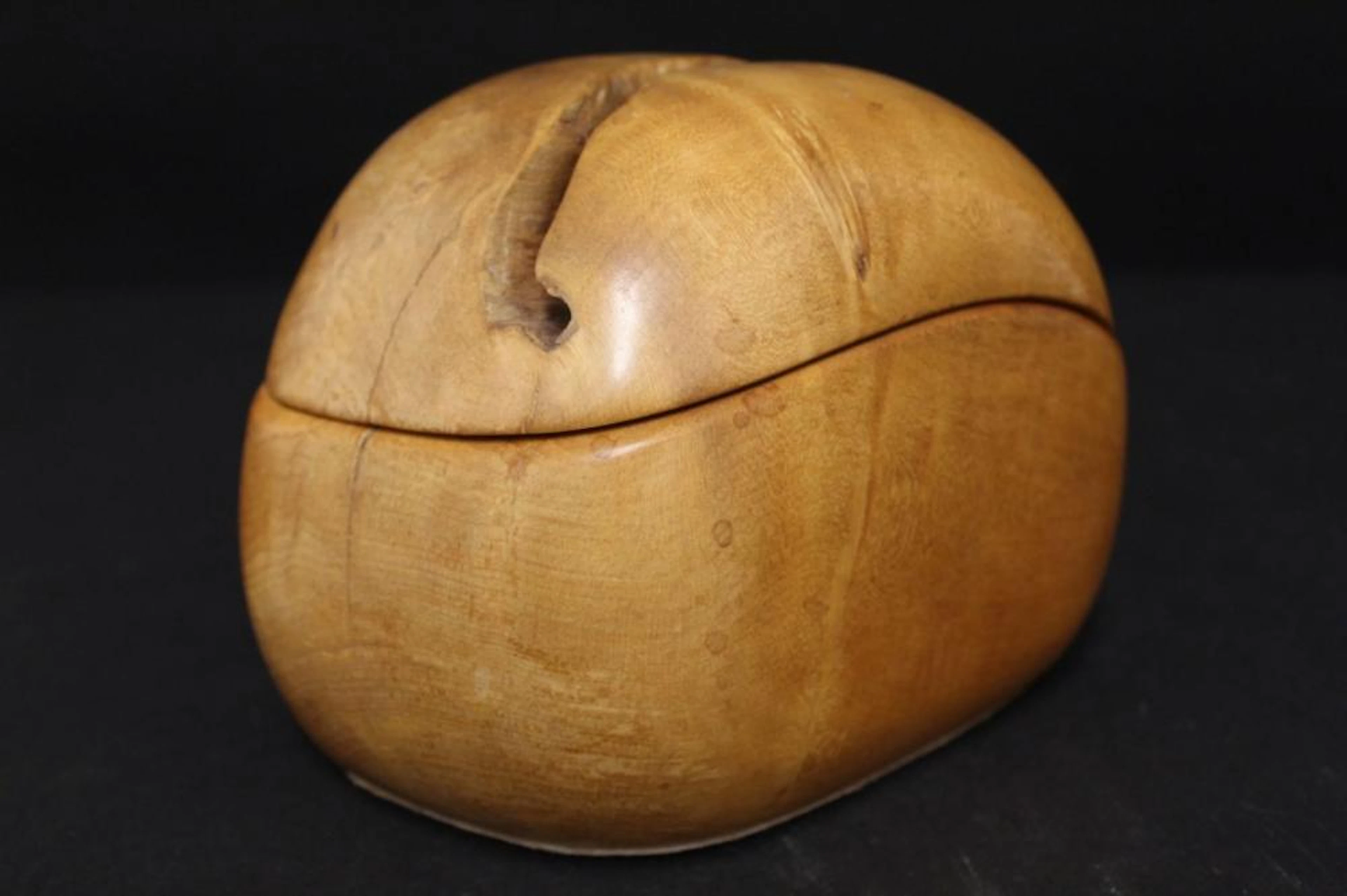 Alexandre Noll Style Wood Sculpture Box