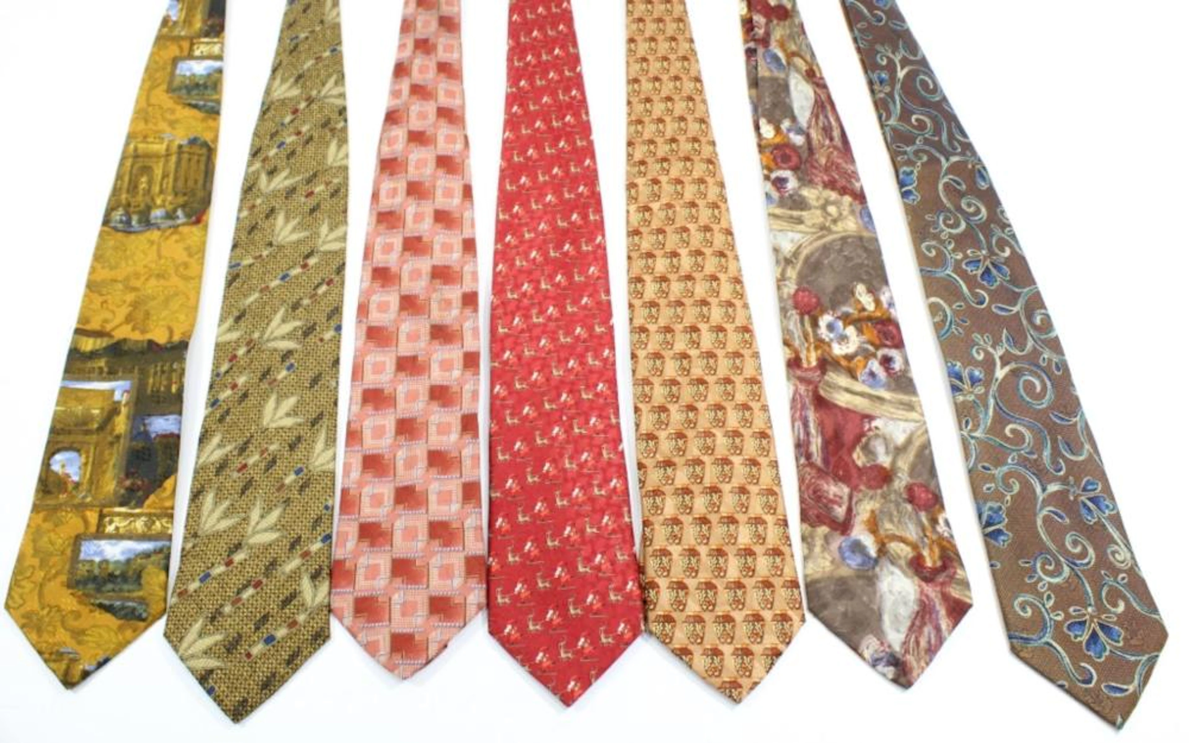 ERMENEGILDO ZEGNA SILK TIES