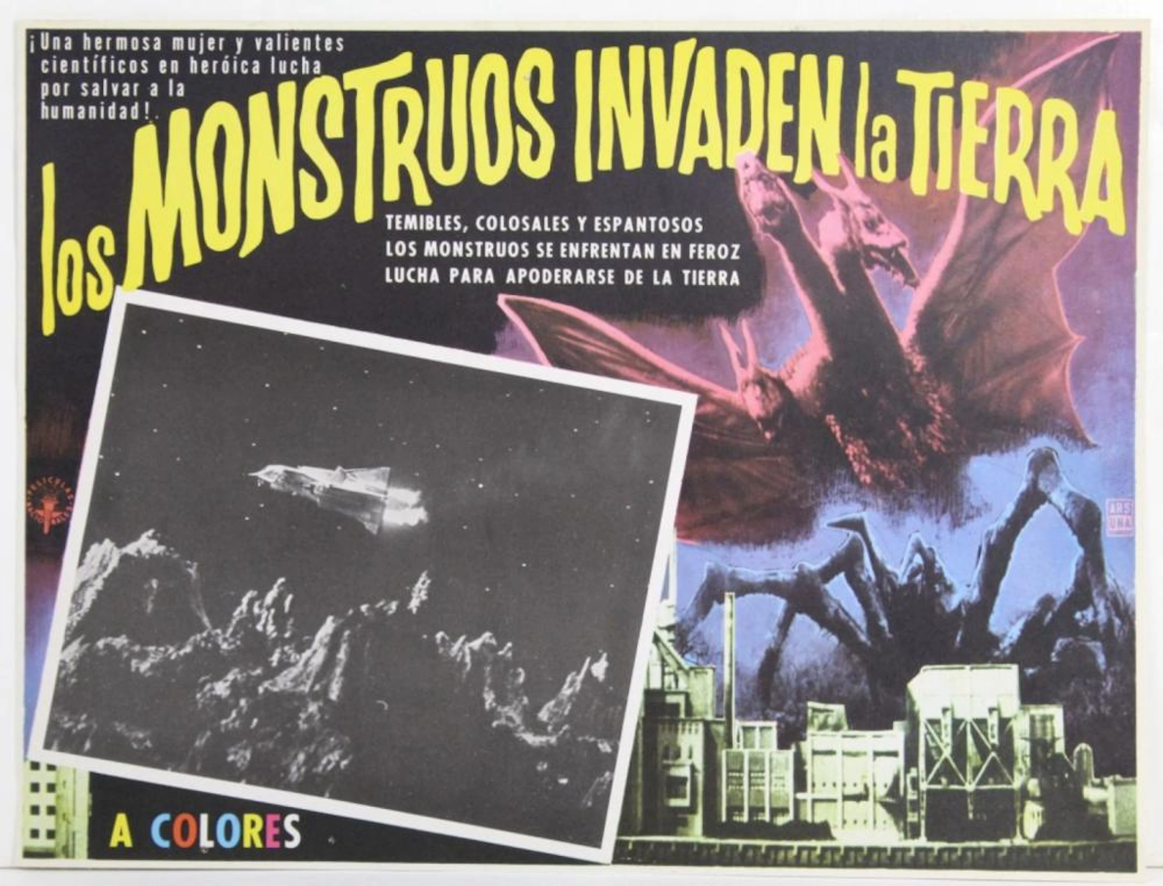 "INVASION OF THE ASTRO-MONSTER" LOBBY CARD POSTER