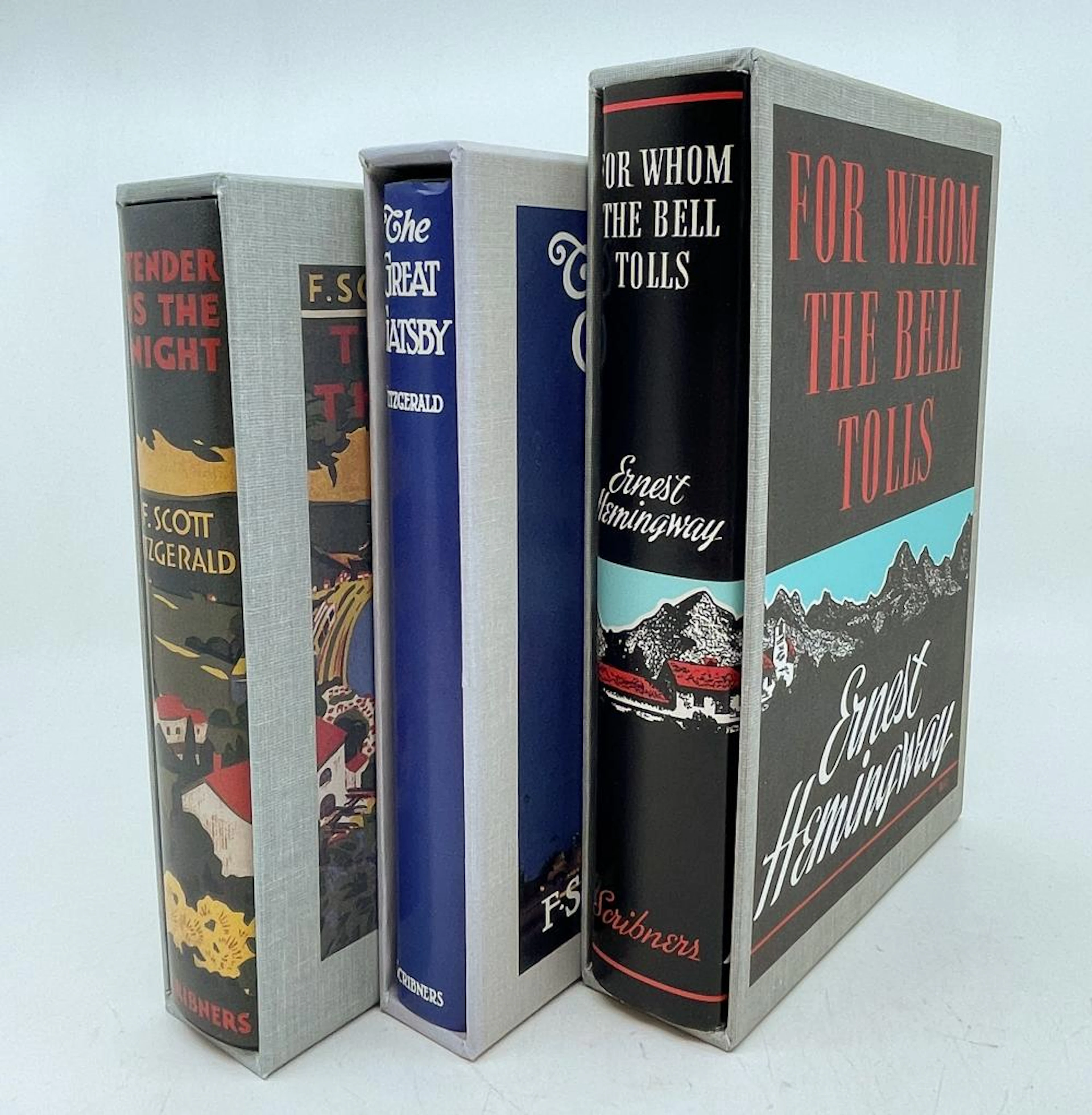 3pc Facsimile First Edition Novels, 1991