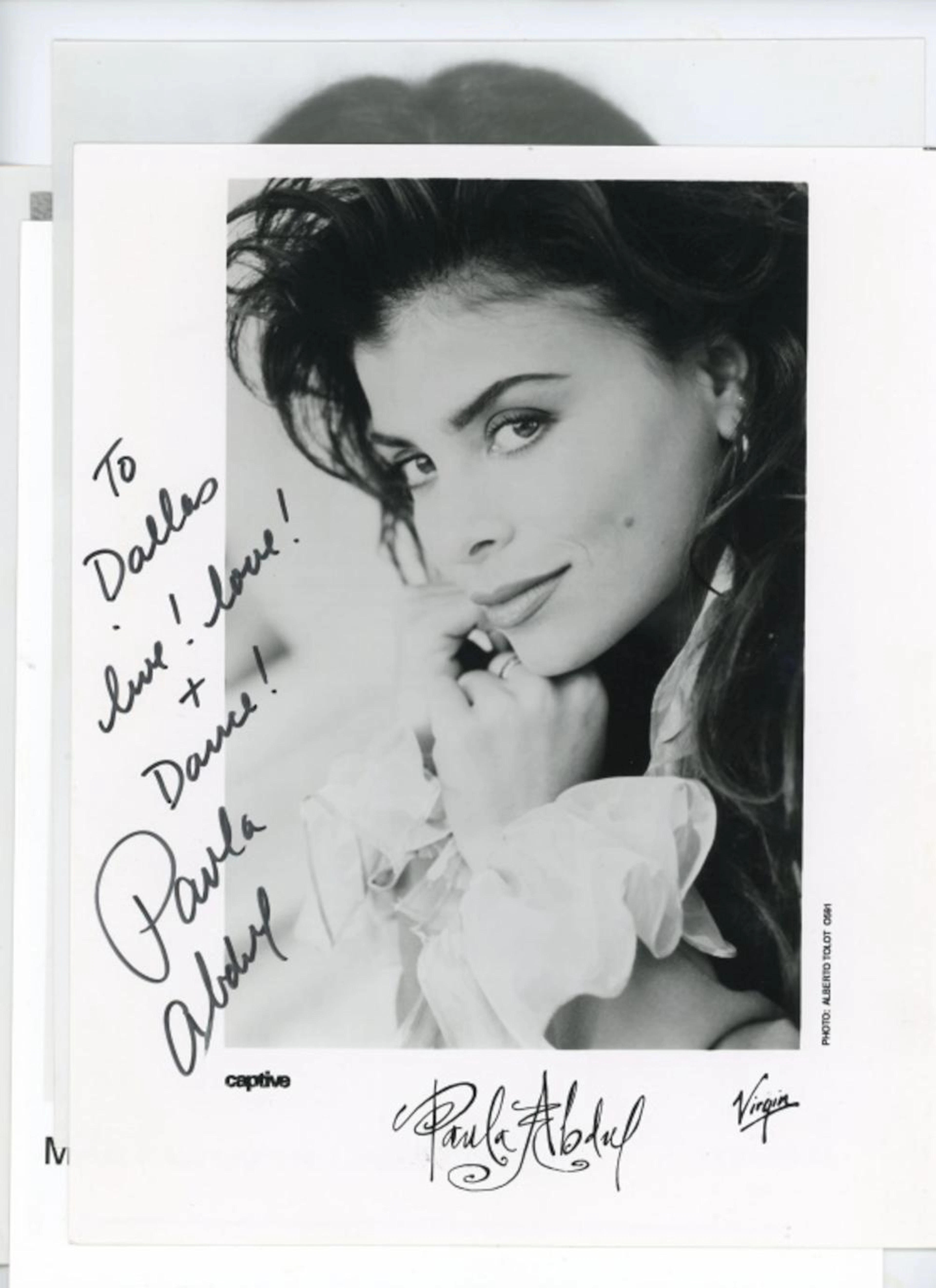 Group of Signed Publicity Headshots