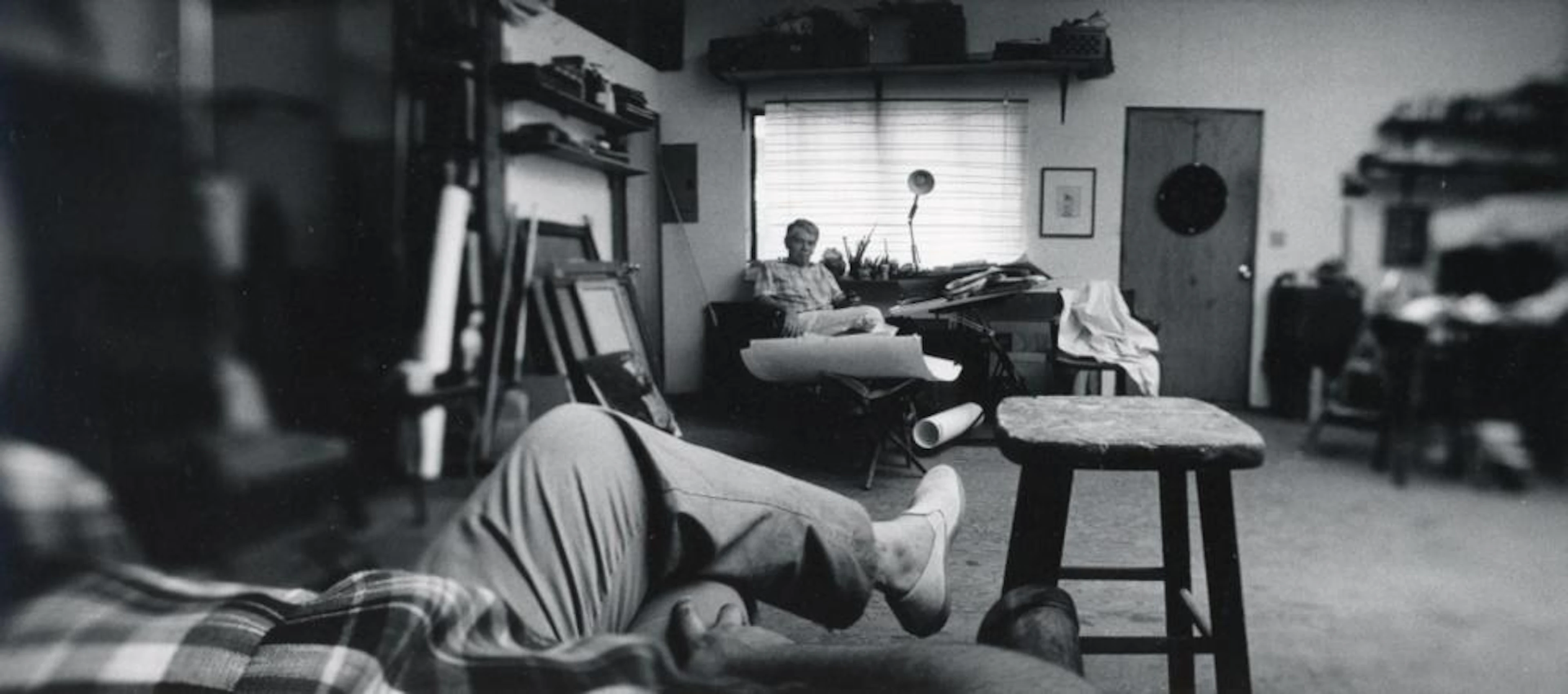 Christian Staub Widelux Photo of William Ivey