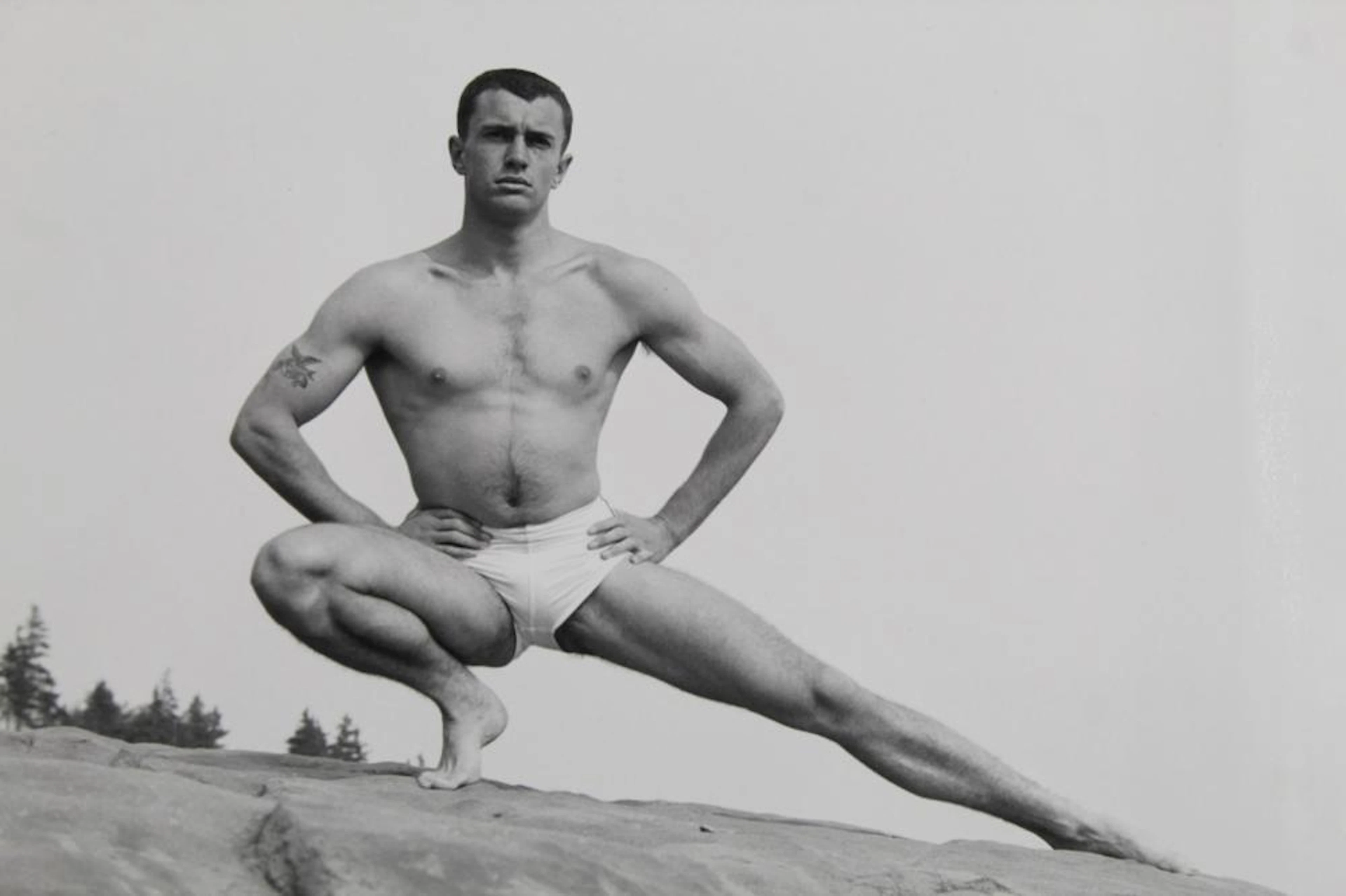 Alan B Stone Male Semi Nude Photograph