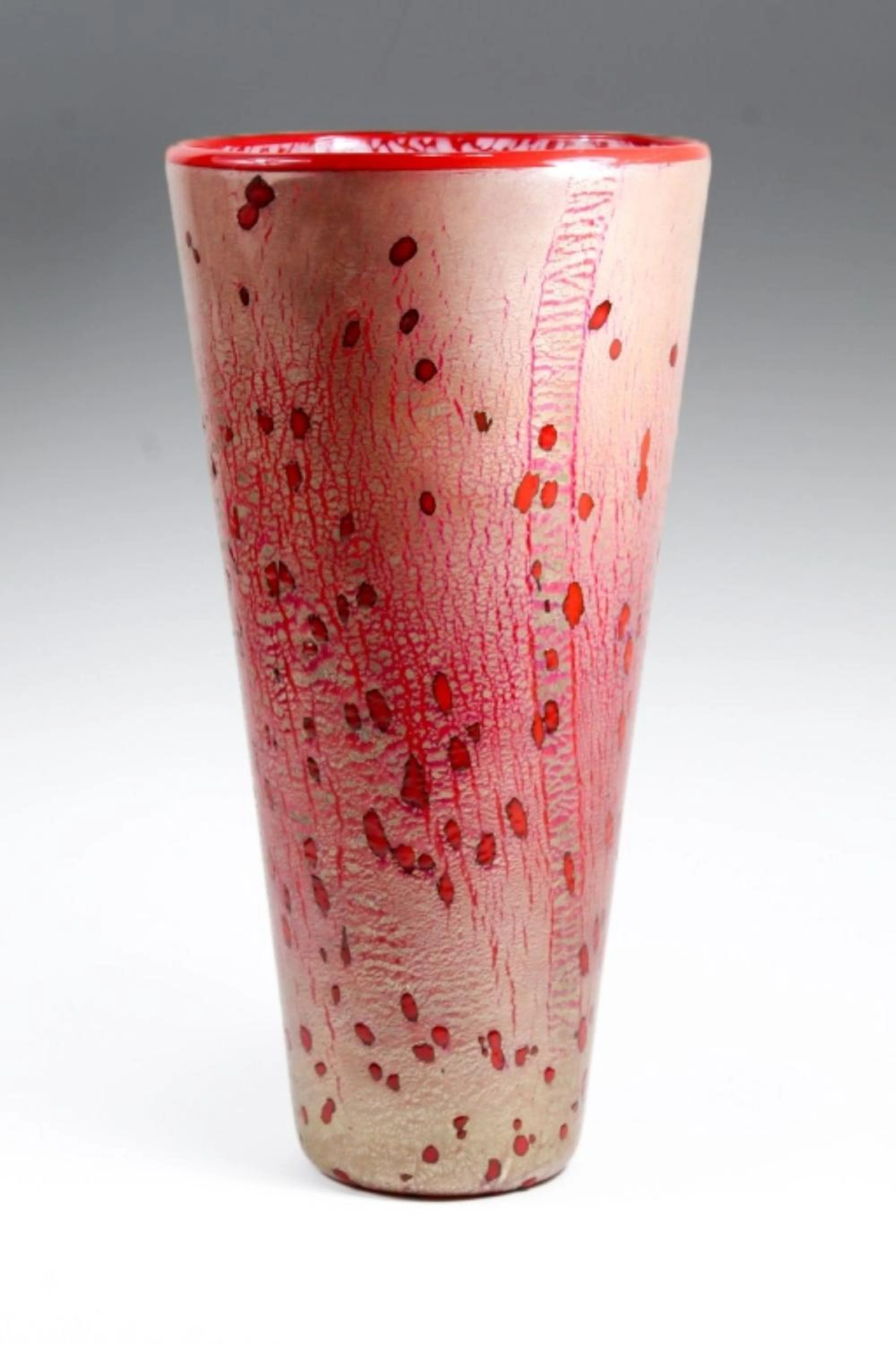 CLIFF GOODMAN (WA) TALL STUDIO ART GLASS VASE