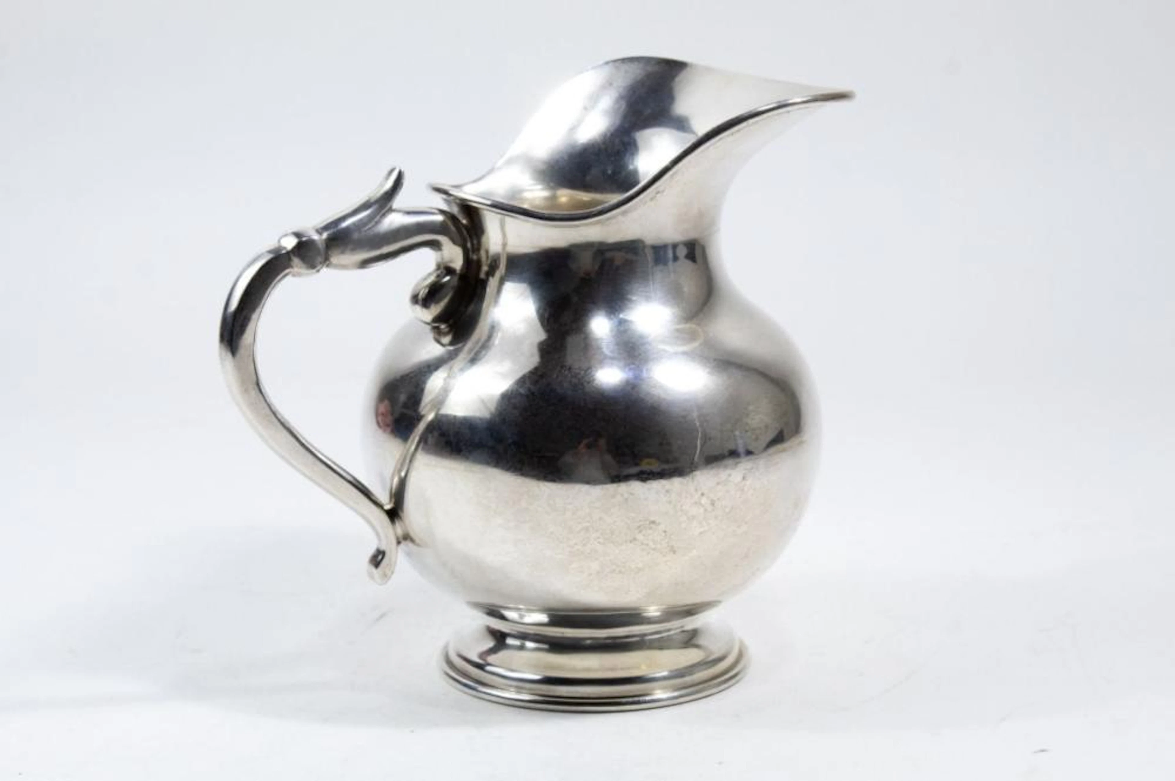 VINTAGE MEXICAN STERLING SILVER PITCHER