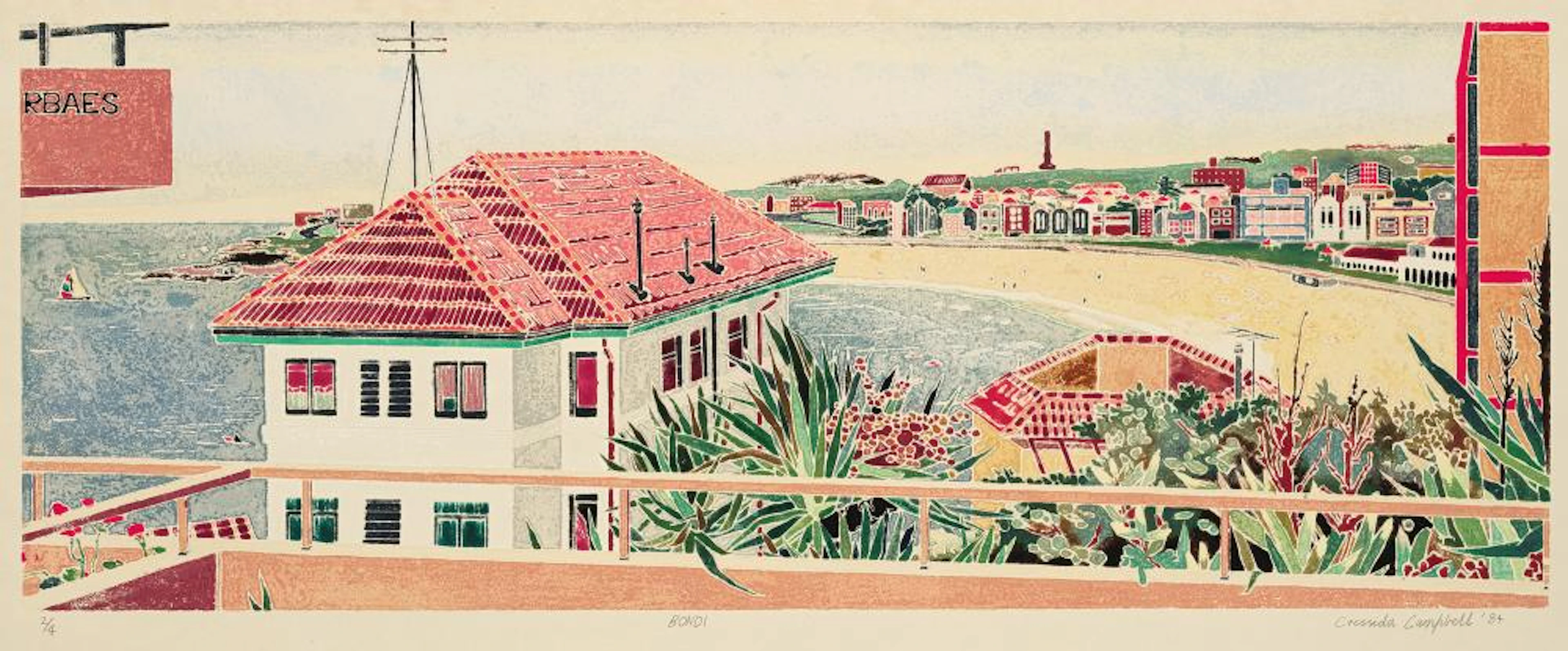CRESSIDA CAMPBELL, BONDI, 1984