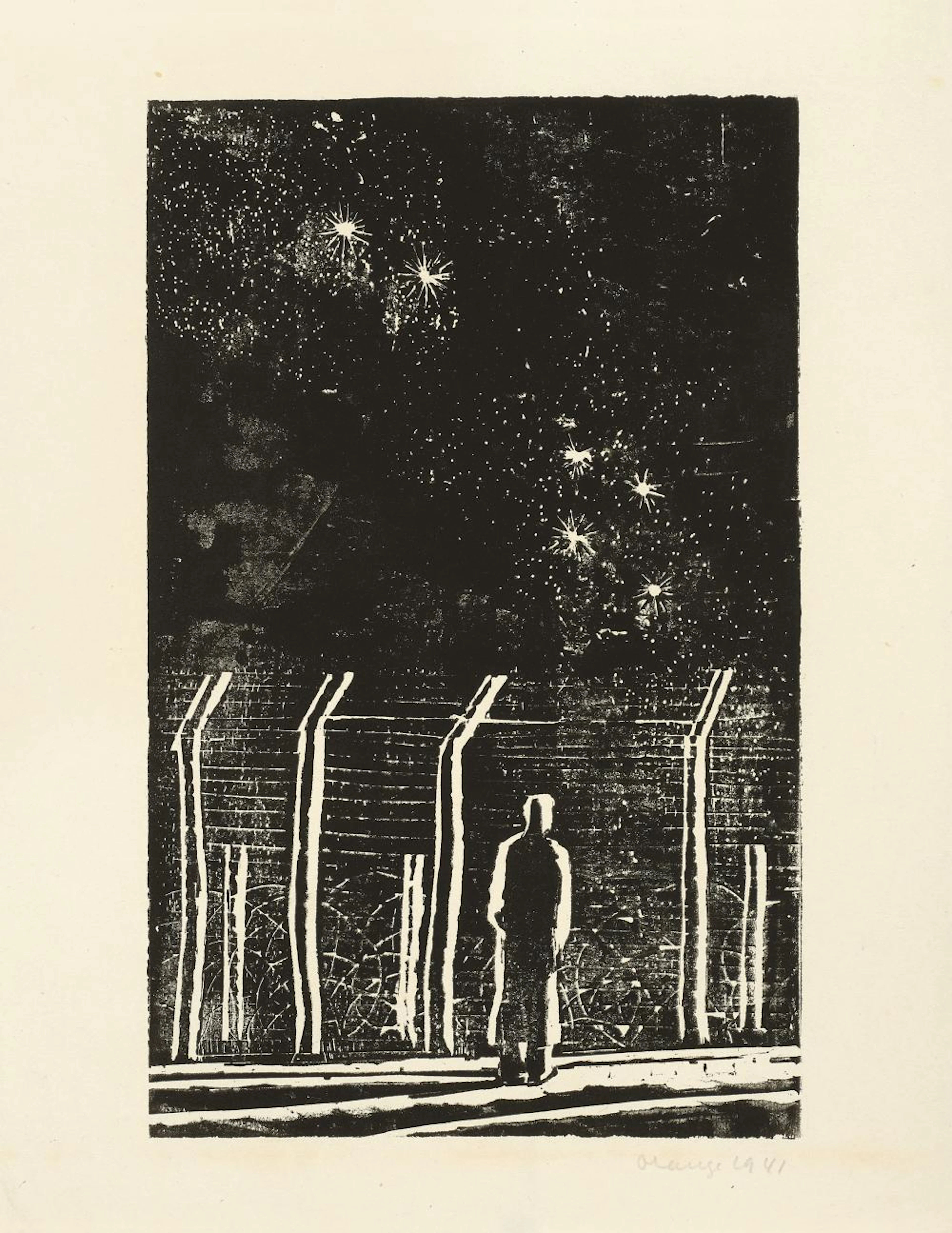 LUDWIG HIRSCHFELD-MACK, DESOLATION, INTERNMENT CAMP, ORANGE, NSW, 1941