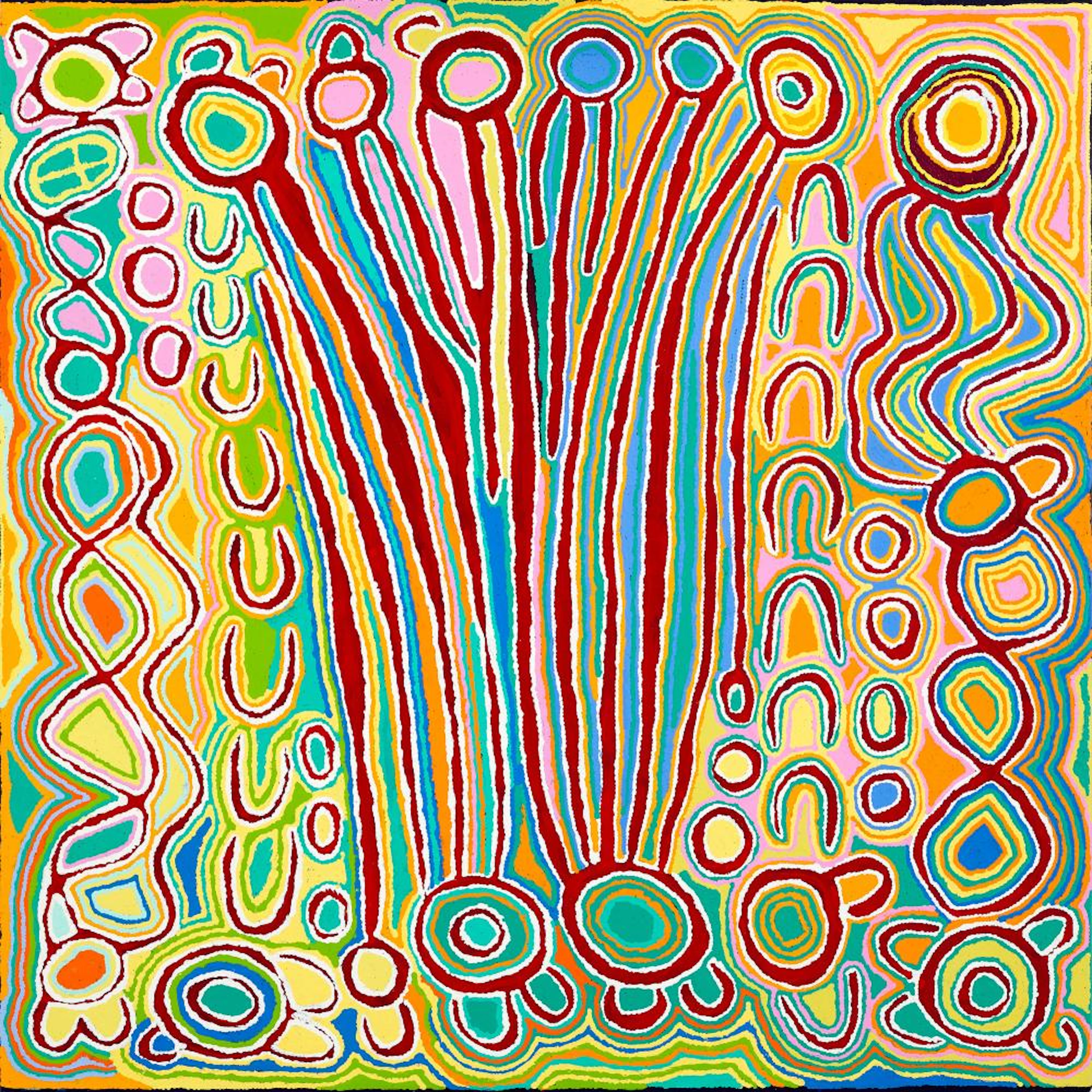 JUDY NAPANGARDI WATSON, MINA MINA JUKURRPA, 2015