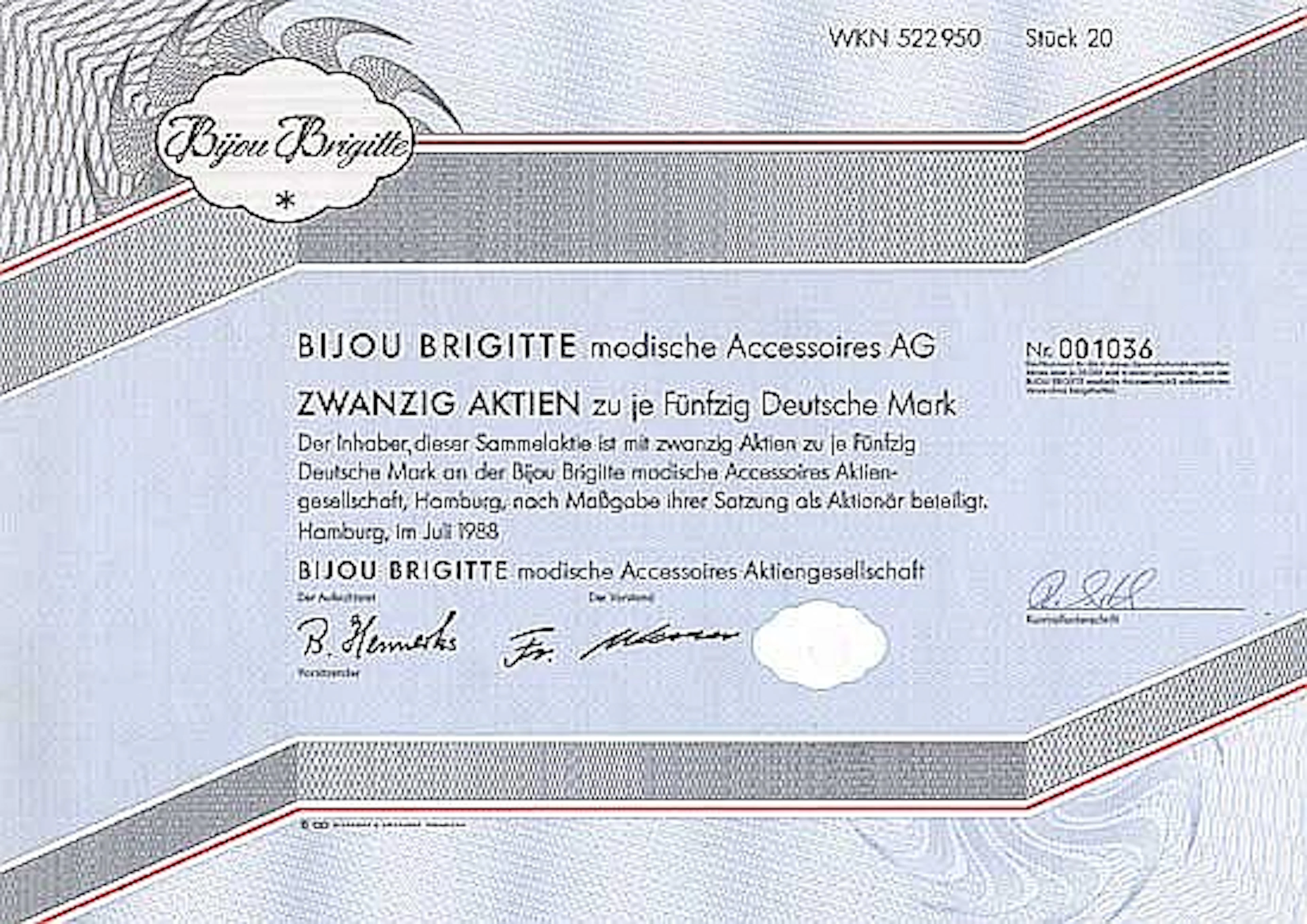 Bijou Brigitte modische Accessoires AG