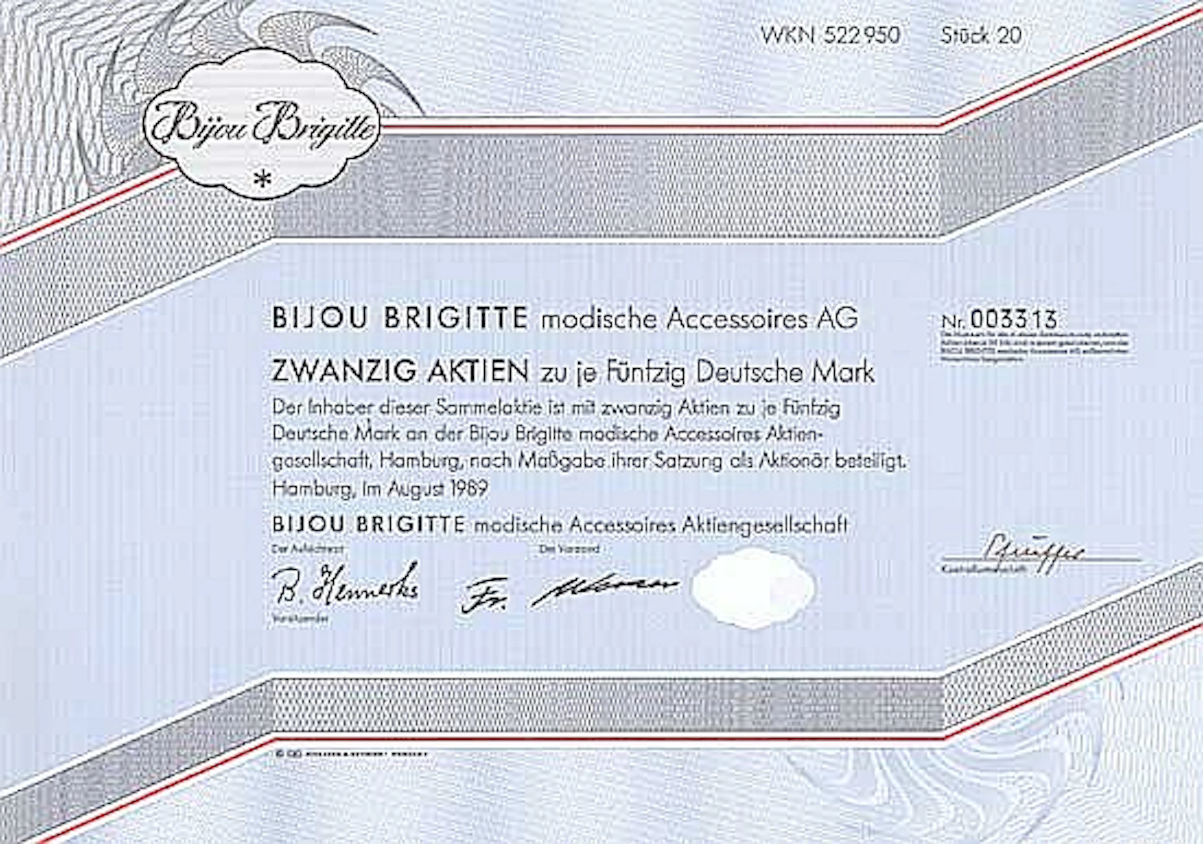Bijou Brigitte modische Accessoires AG