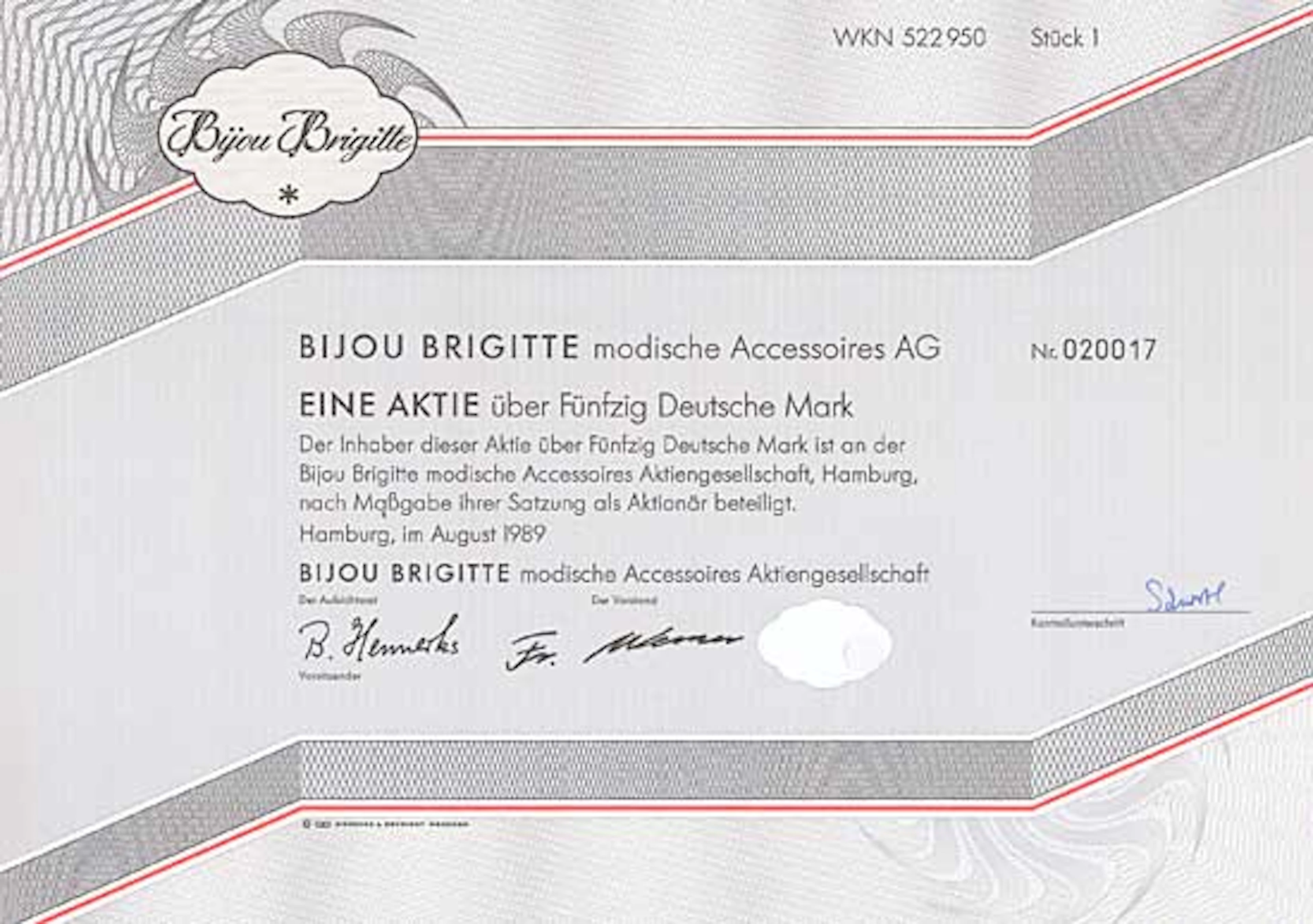 Bijou Brigitte modische Accessoires AG