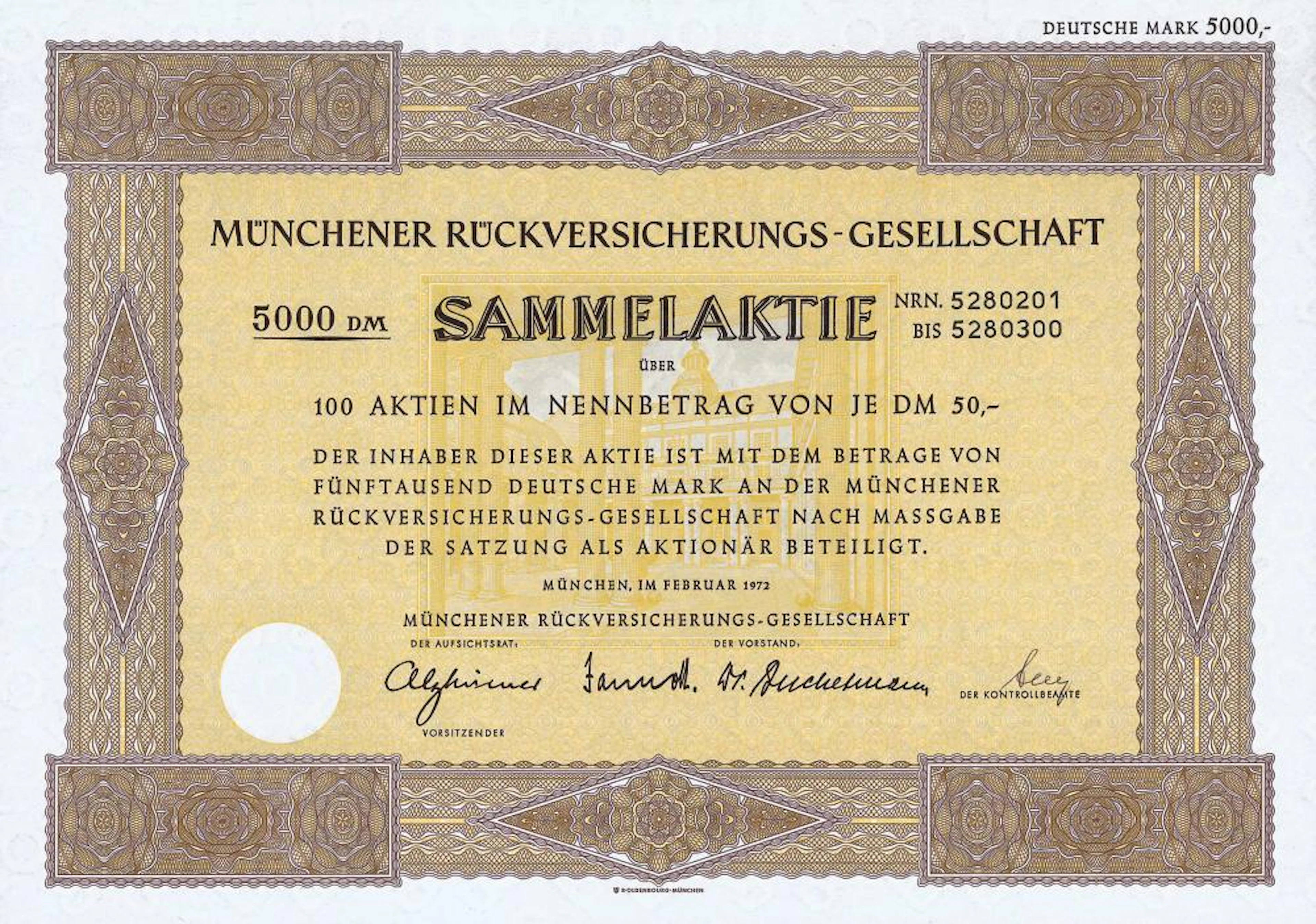 Münchener Rückversicherungs-Gesellschaft