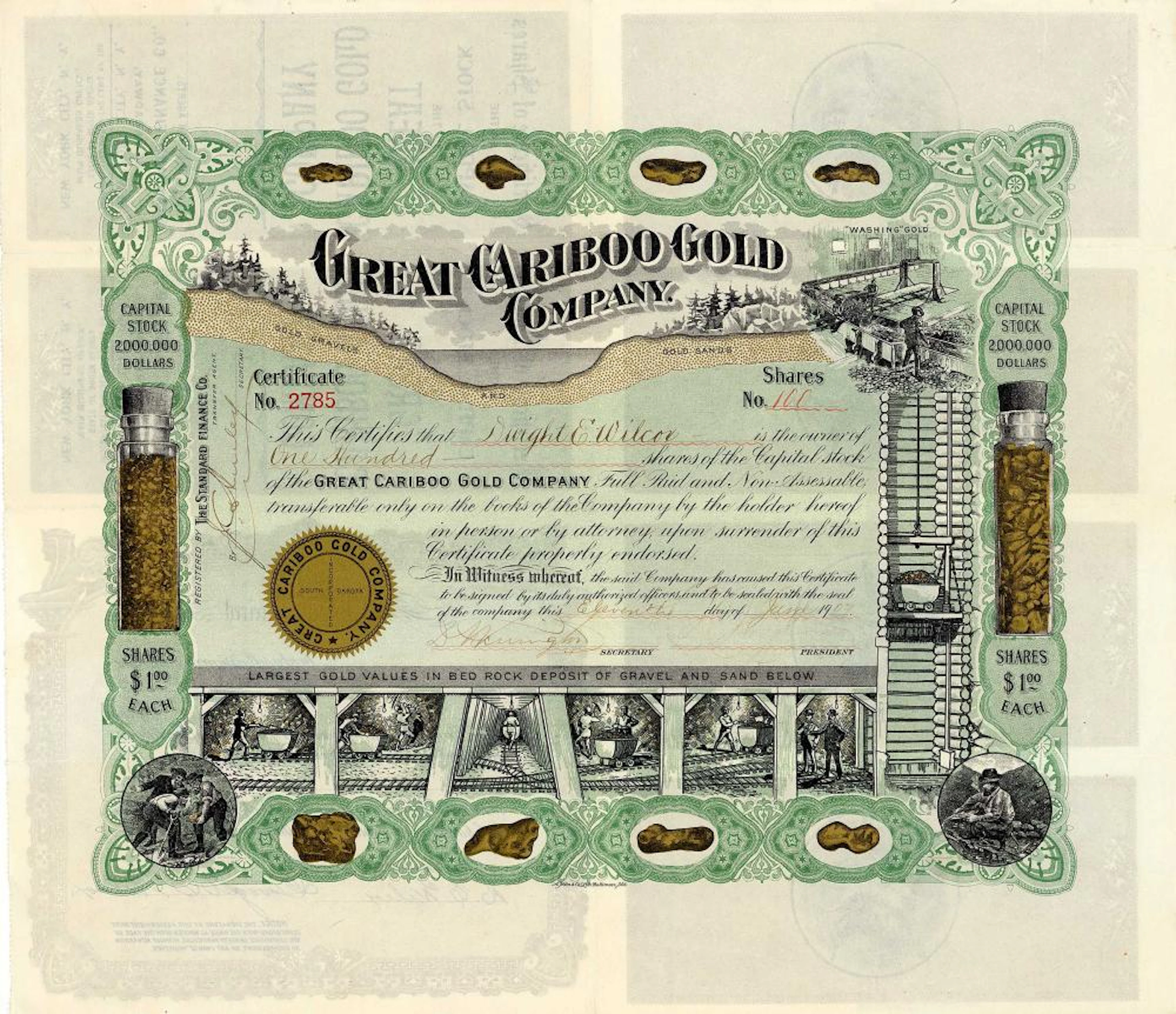Great Cariboo Gold Co., South Dakota