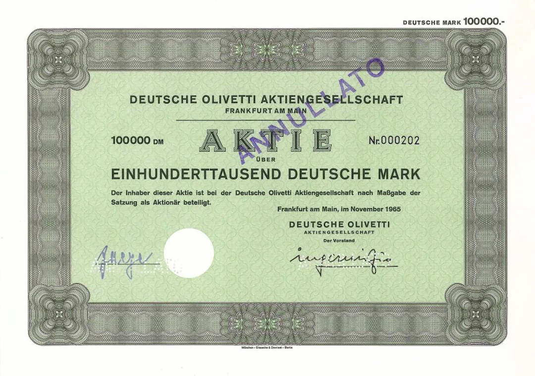 Deutsche Olivetti AG