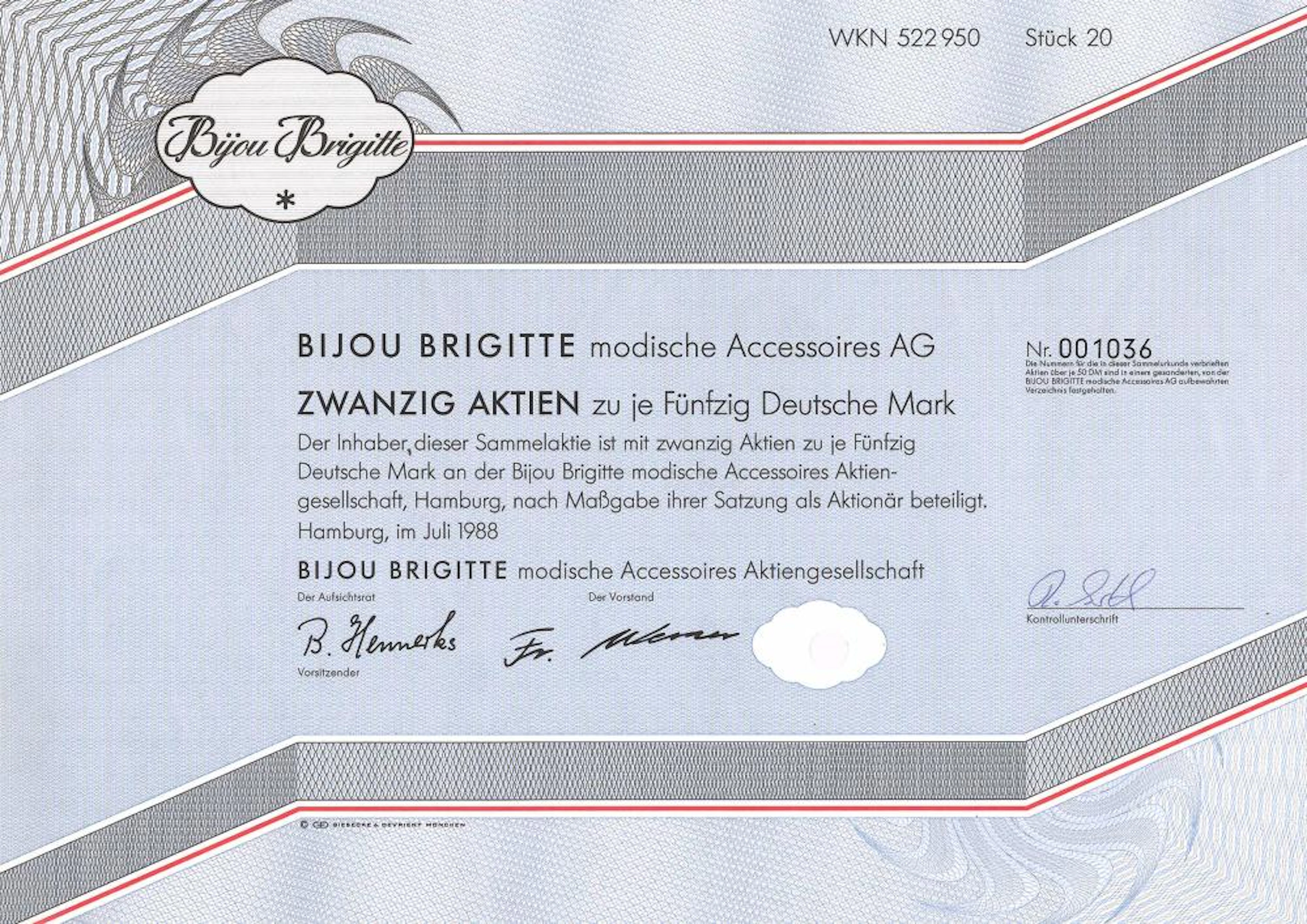 Bijou Brigitte modische Accessoires AG