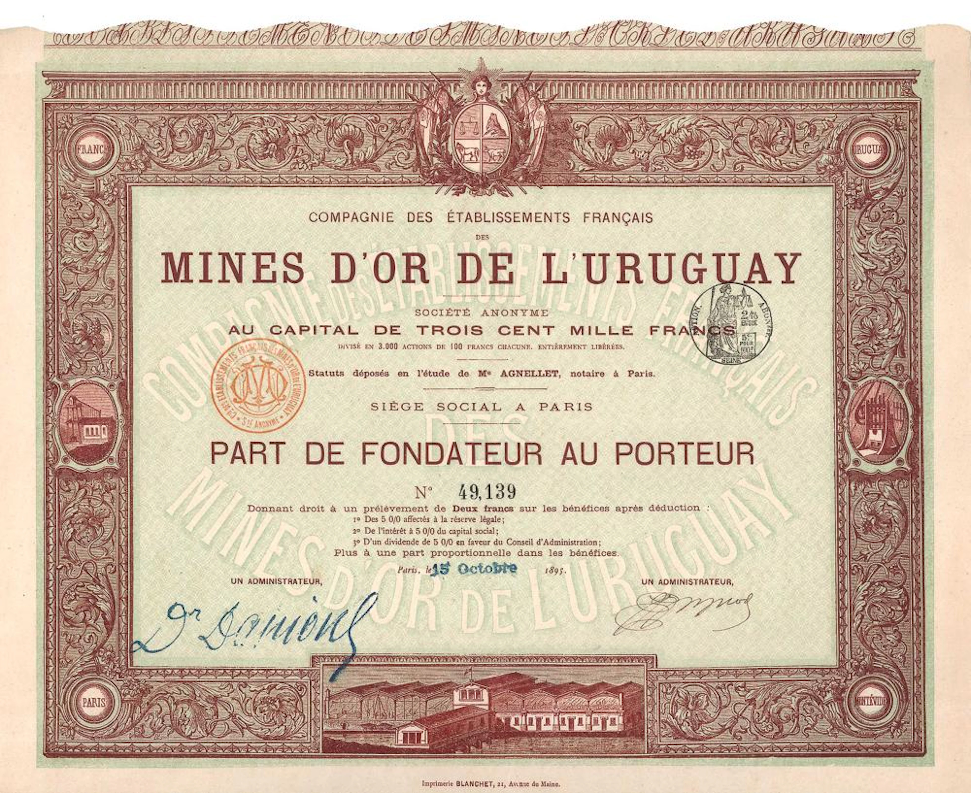 Mines d'Or de l'Uruguay S.A.