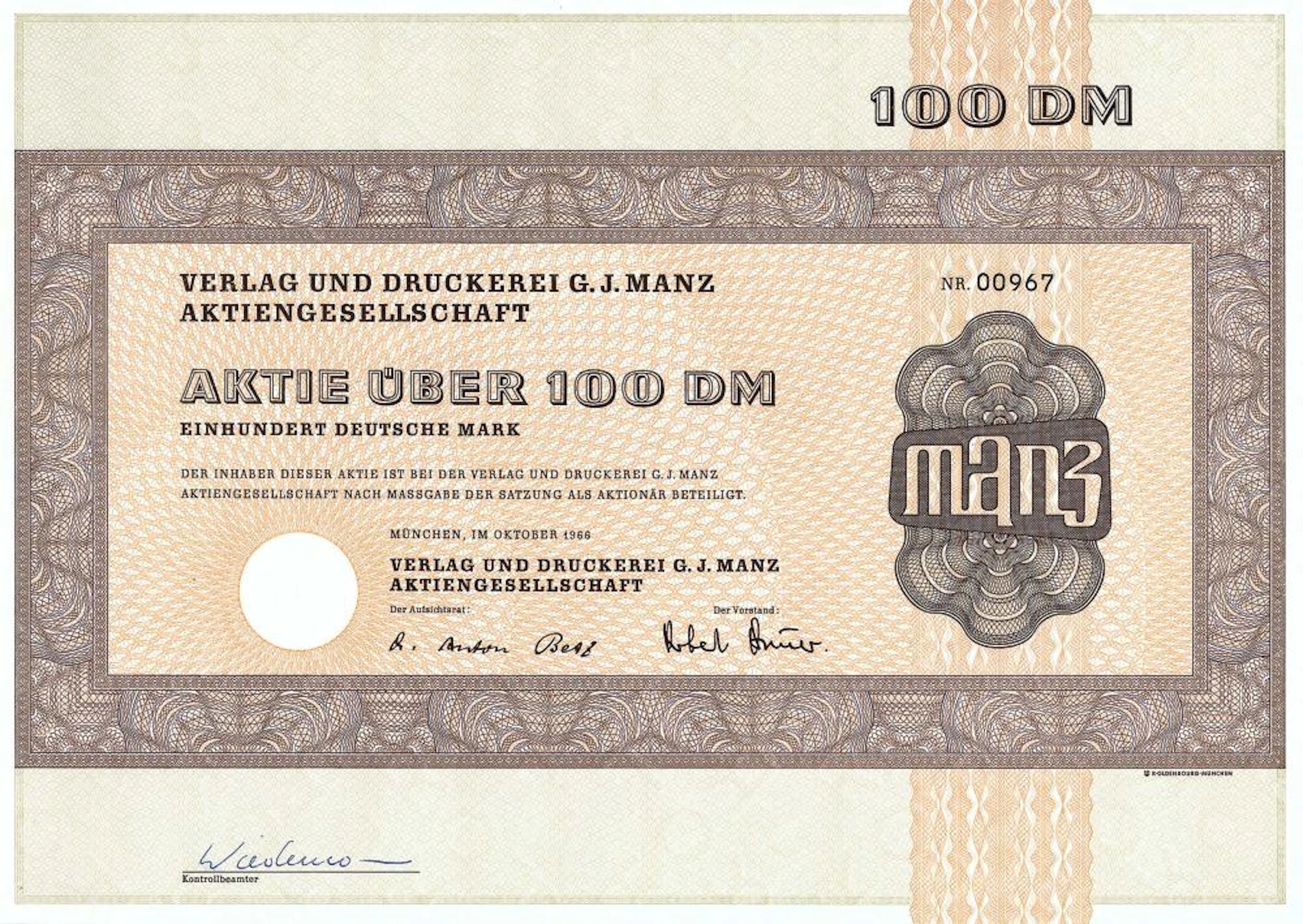 Verlag und Druckerei G. J. Manz AG