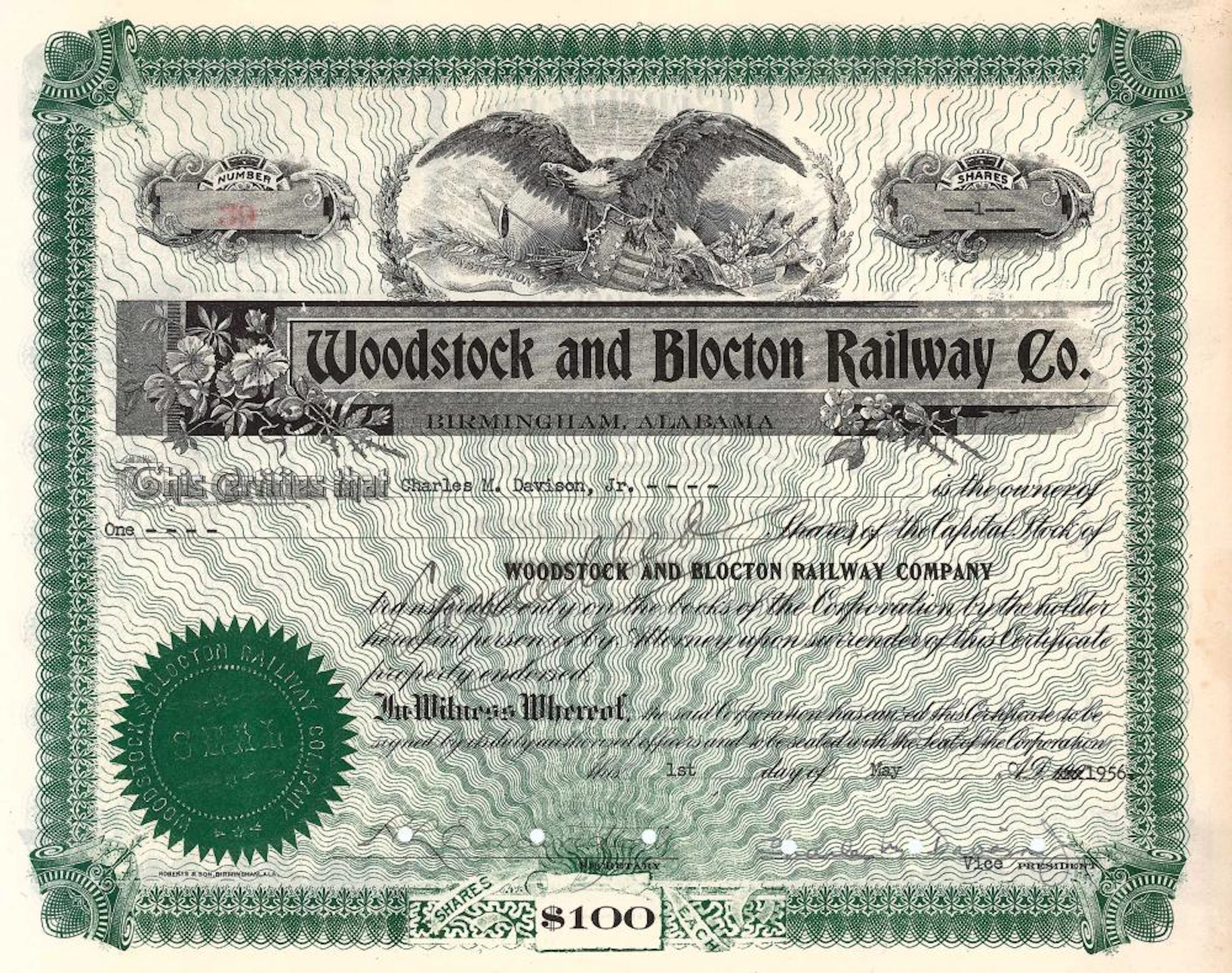 Woodstock & Blocton Railway