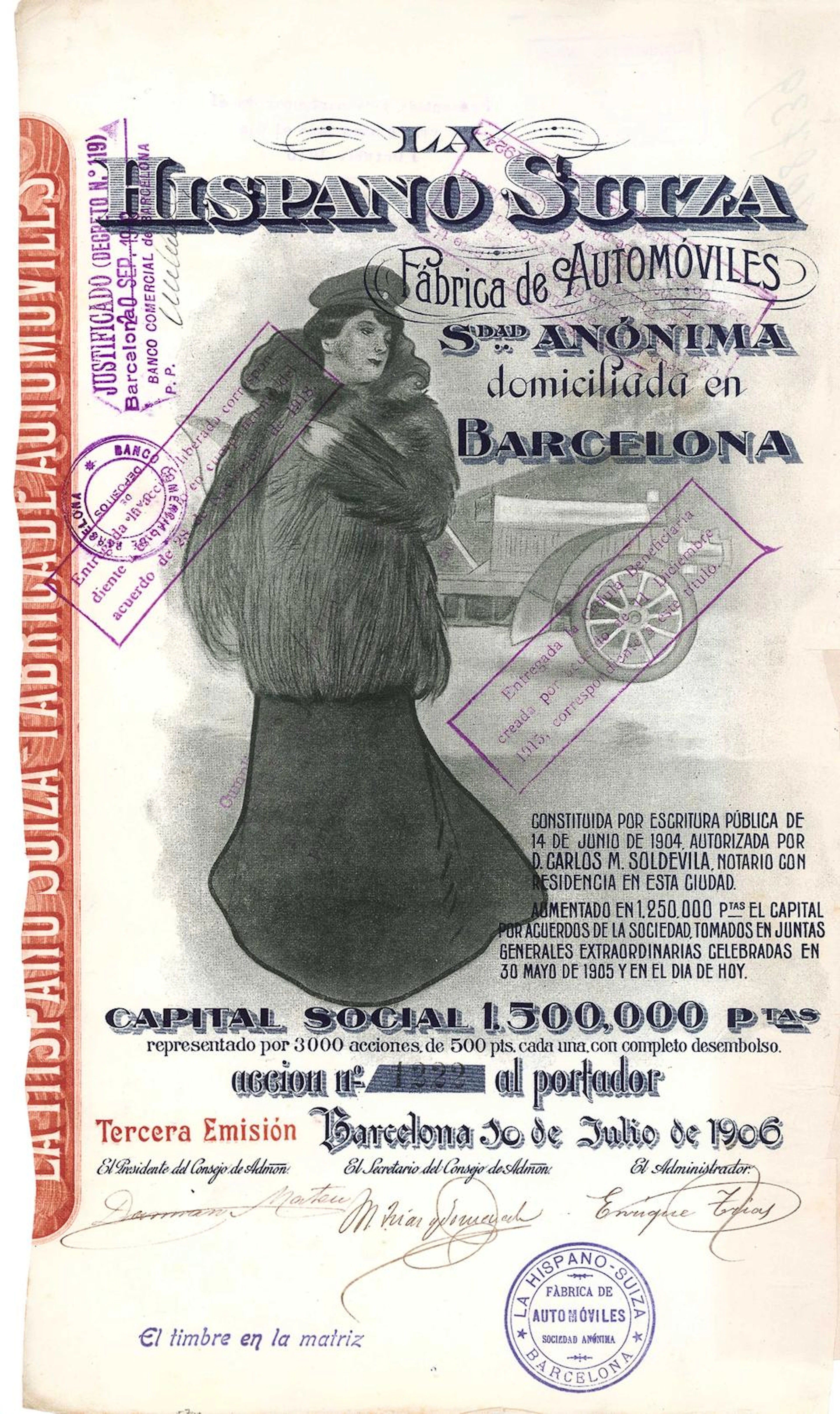 La Hispano Suiza Fabrica de Automóviles S.A.