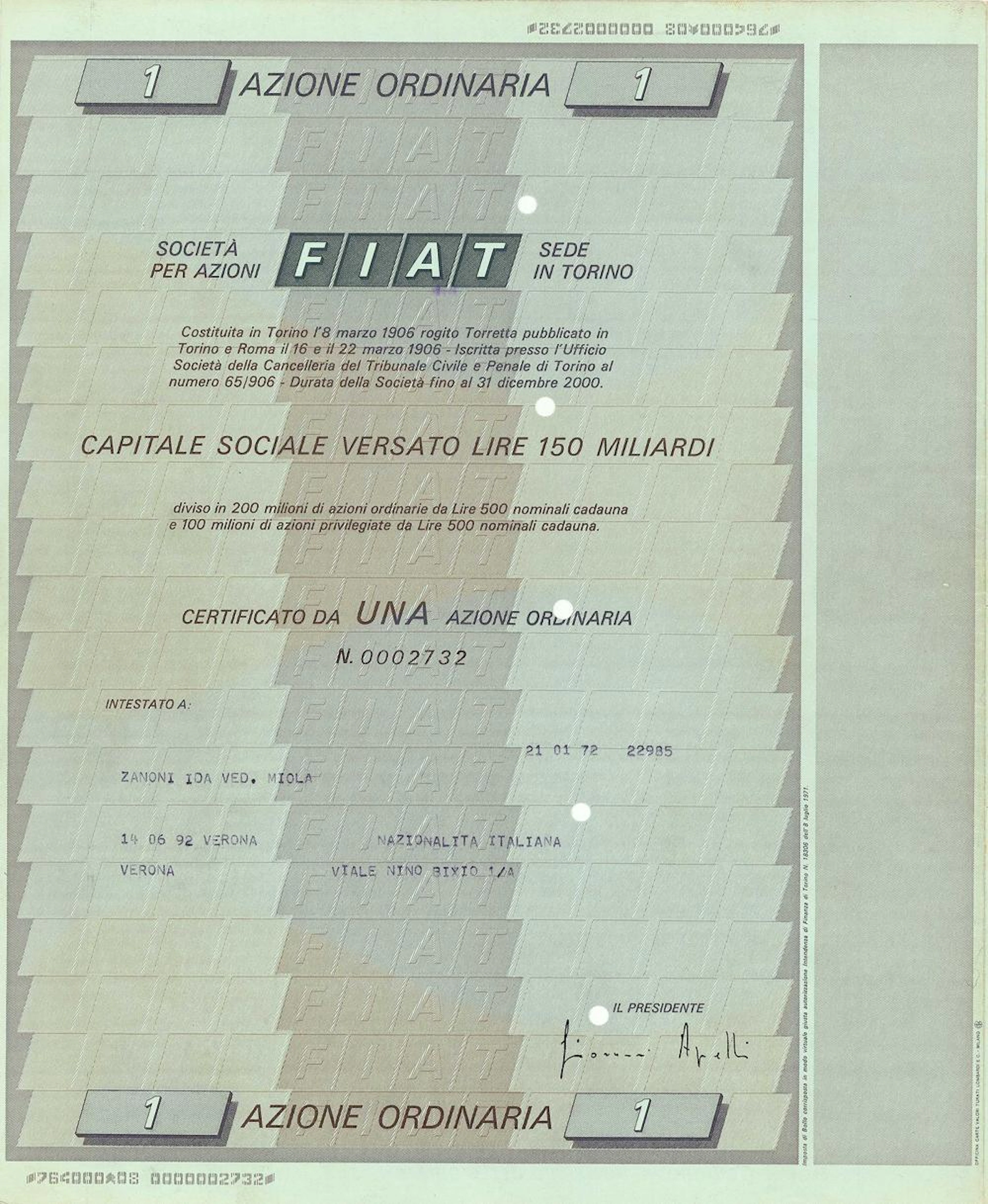 FIAT S.p.A.