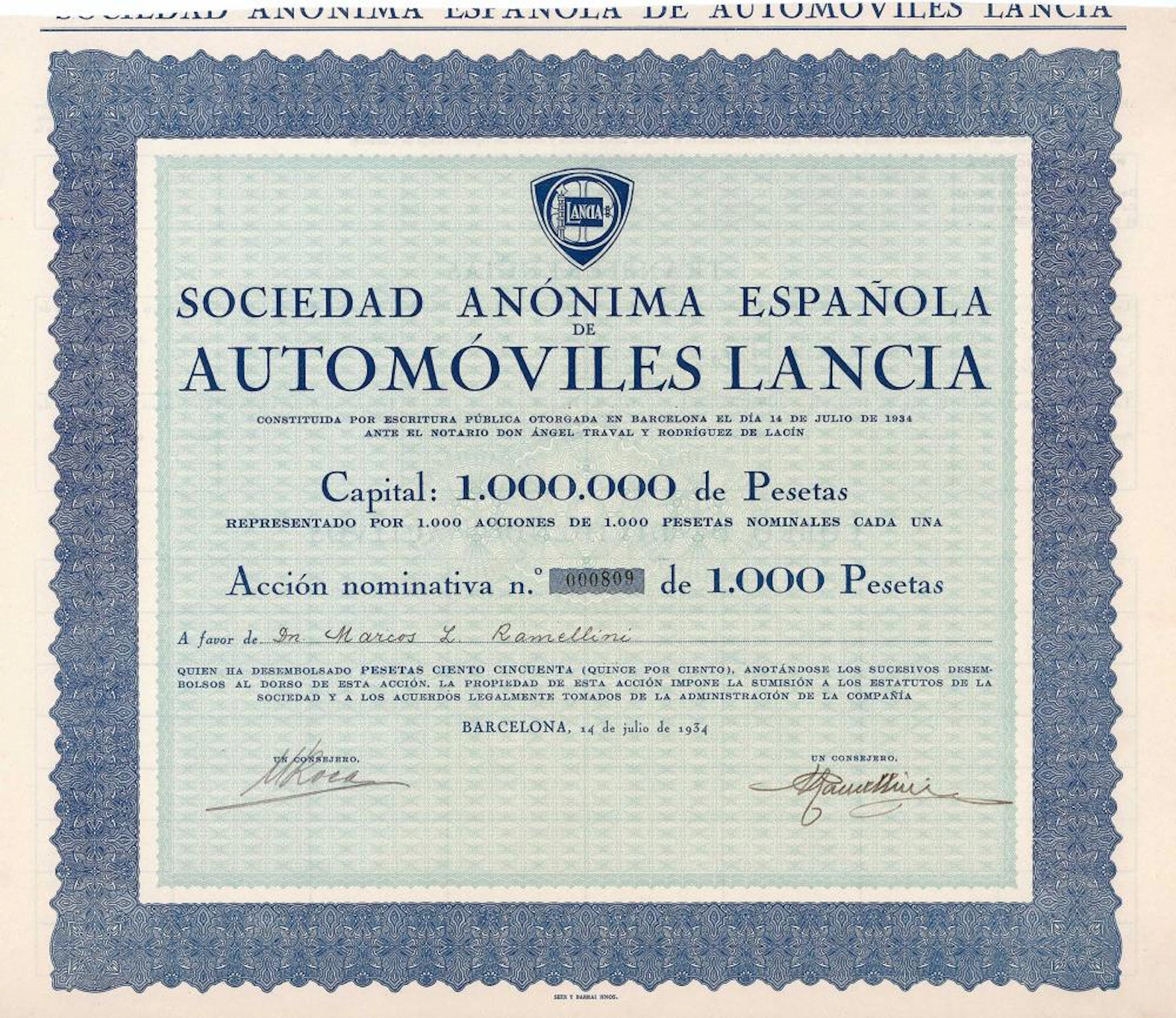 S.A. Espanola de Automóviles Lancia