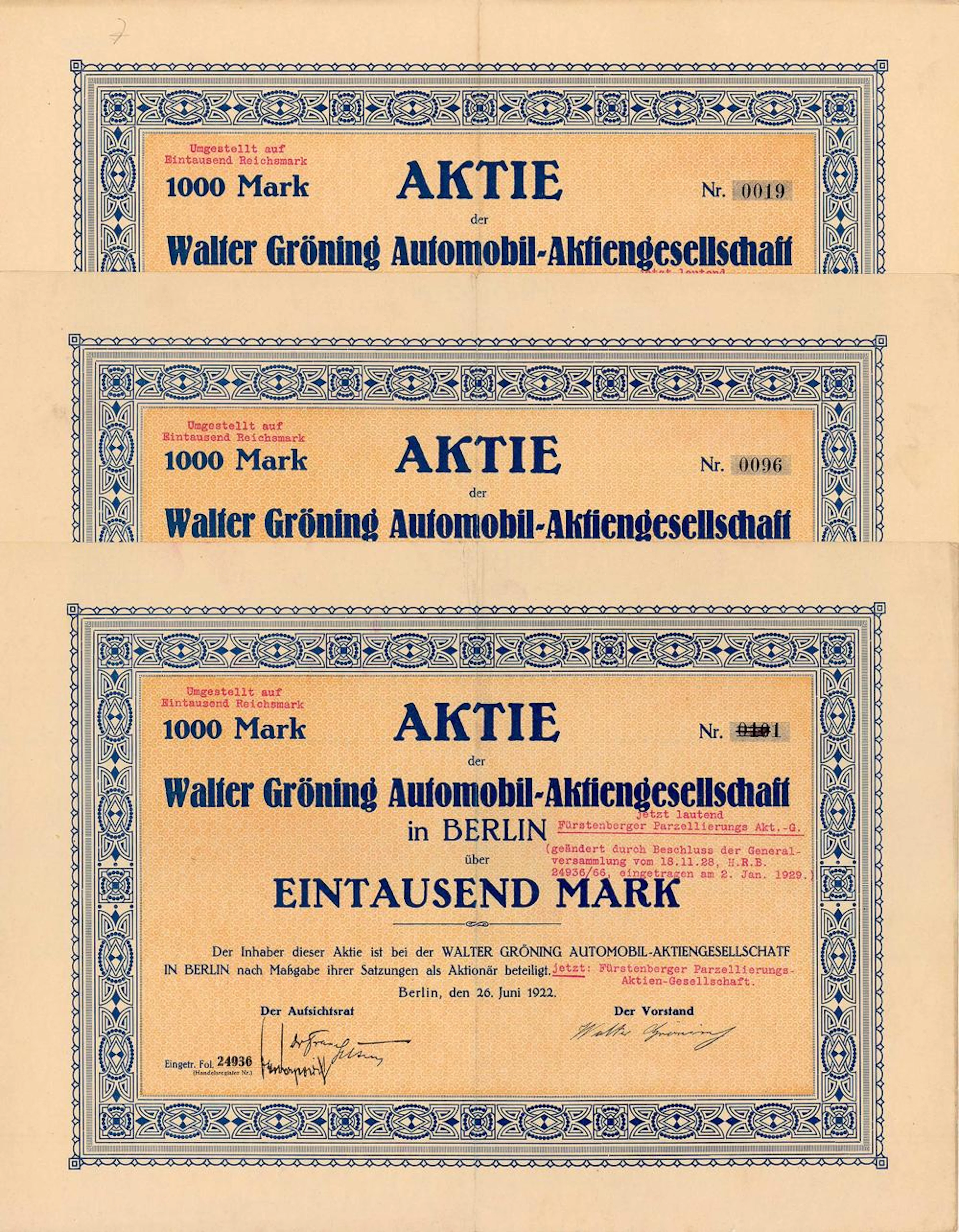 Walter Gröning Automobil-AG