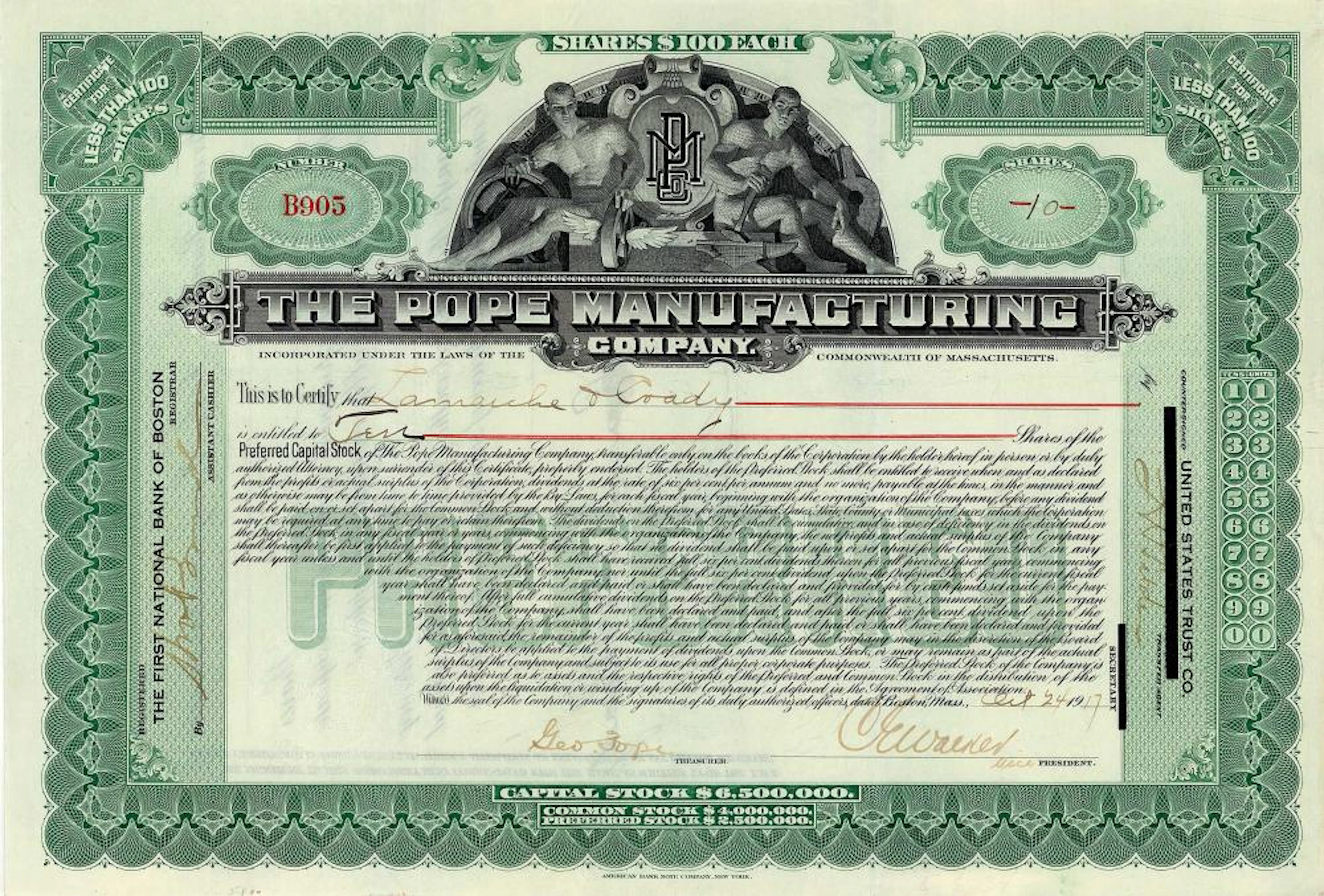 Pope Manufacturing Co.