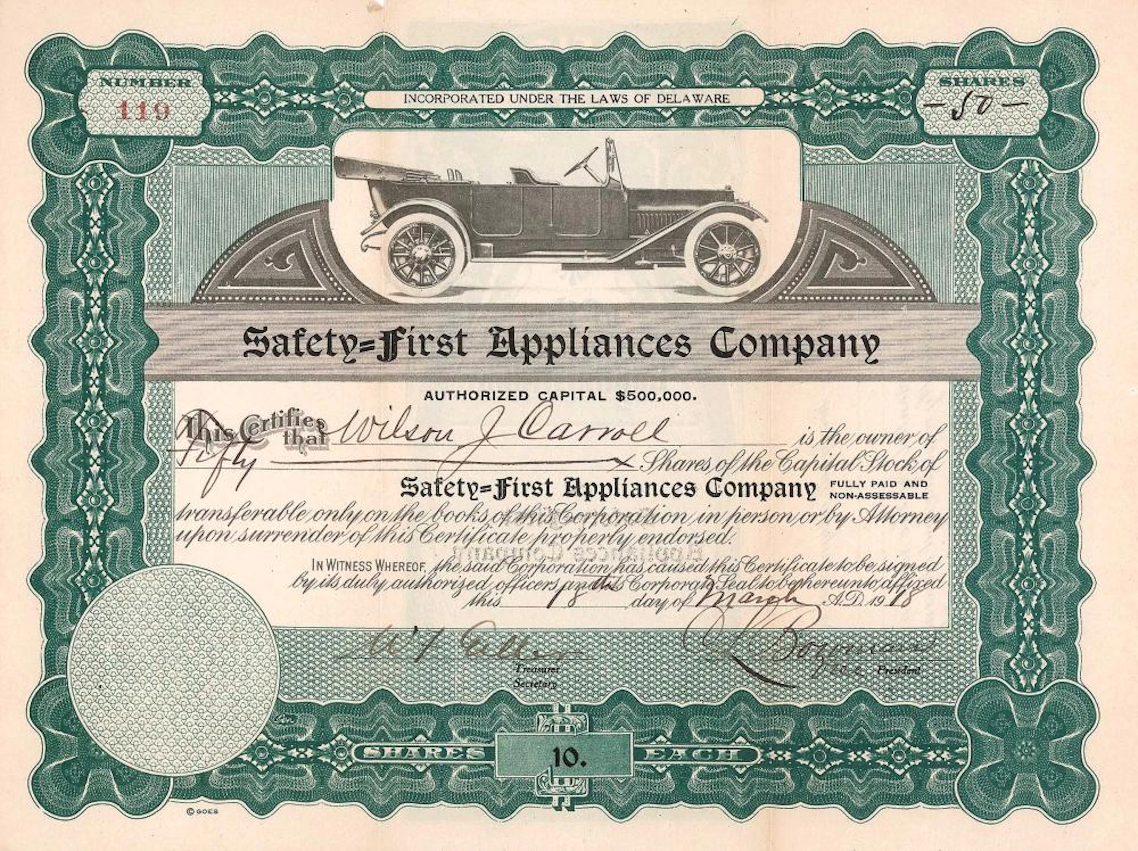 Safety-First Appliances Co.