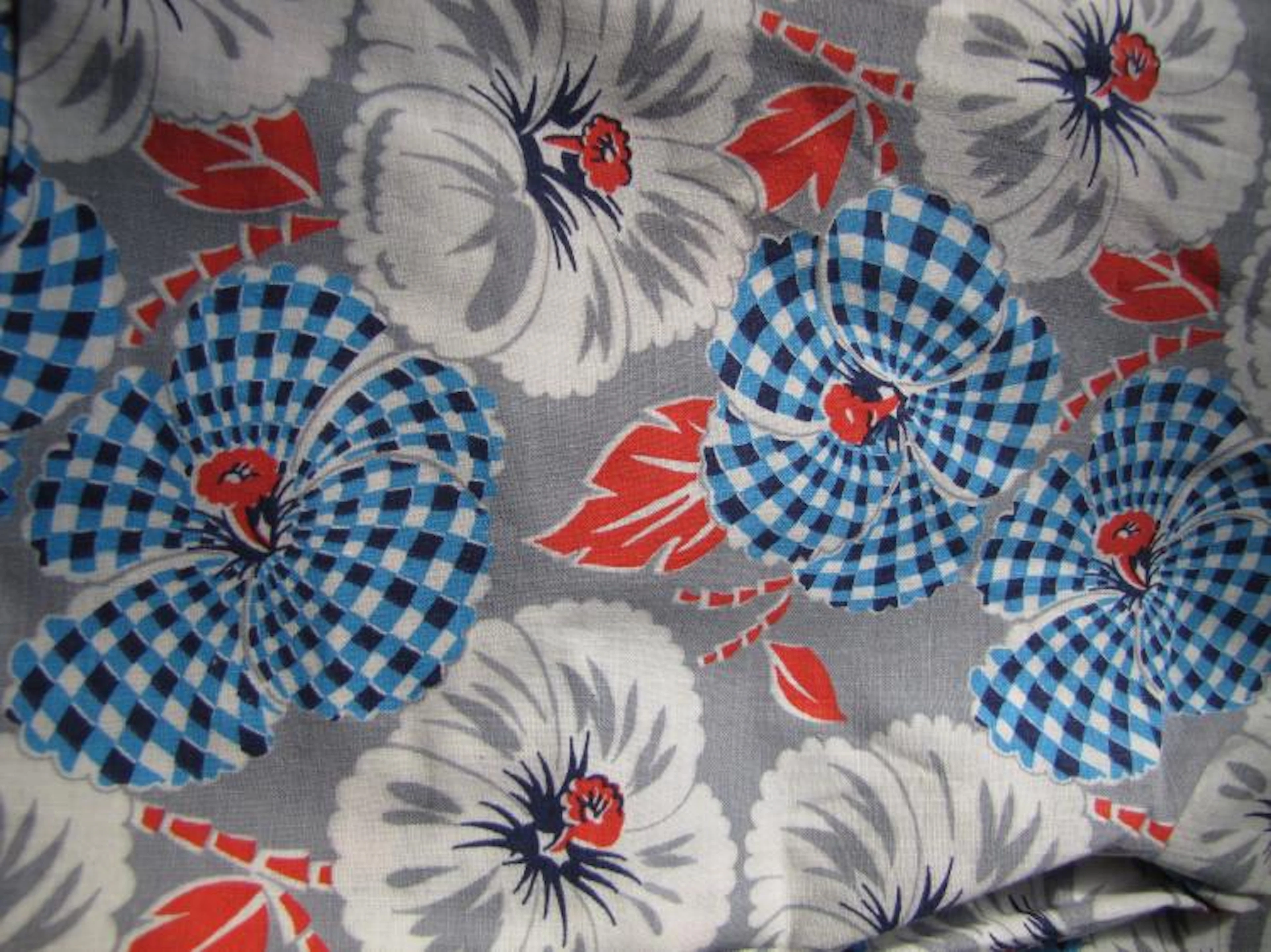 Lot of 13 Very Nice Assorted Feed Sack Fabrics