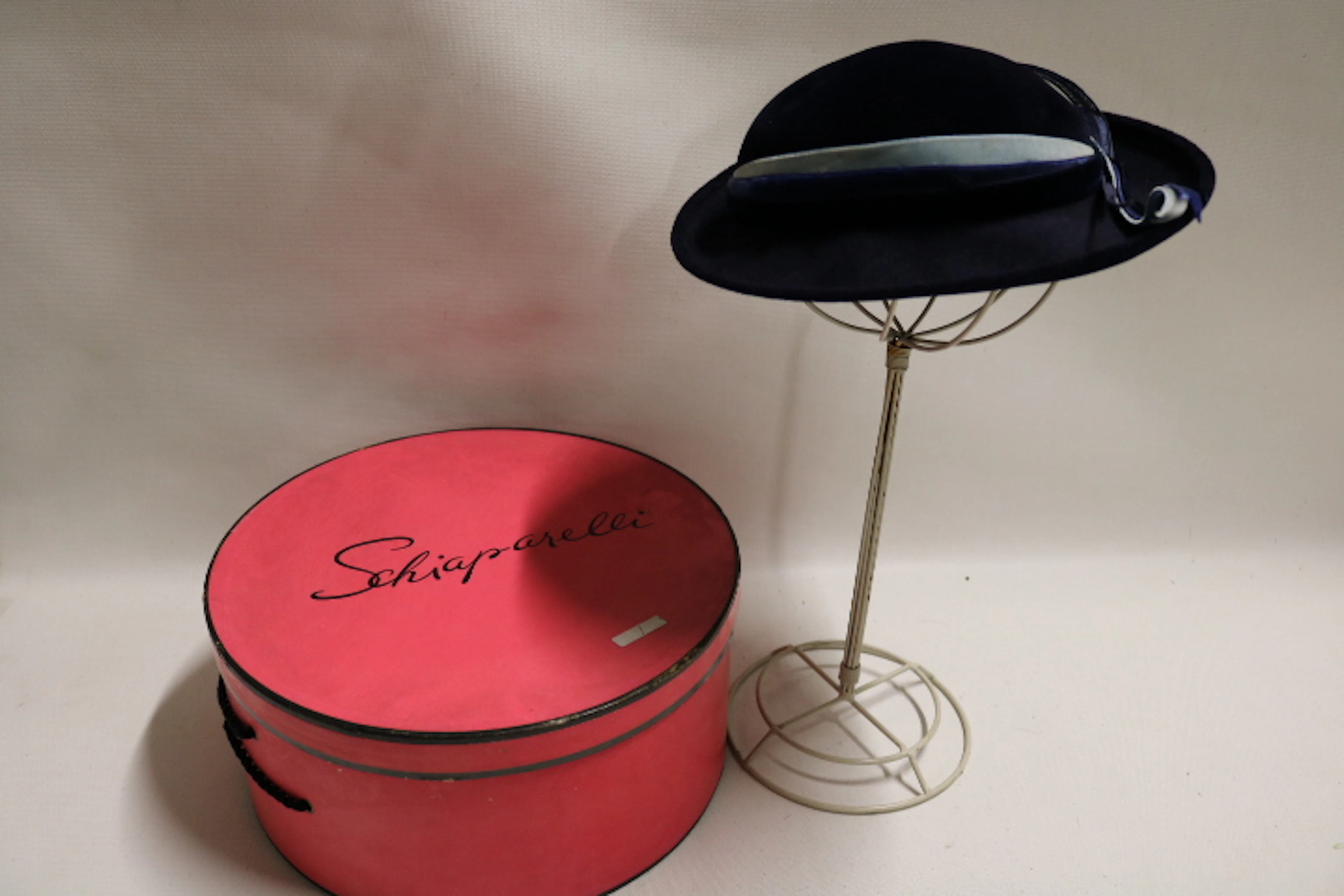 Schiaparelli Velour Hat