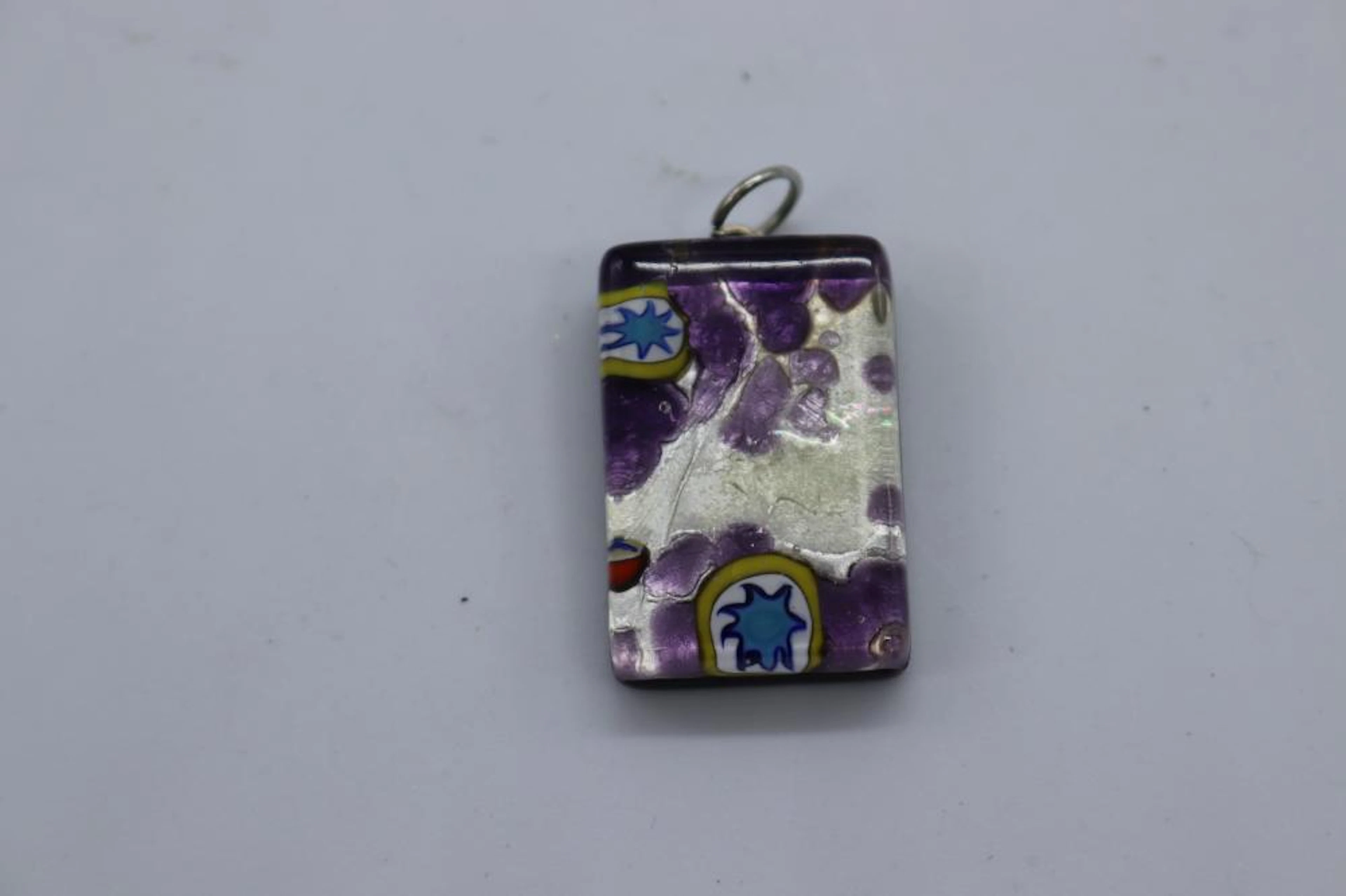 Vintage Vetro Di Murano Art Glass Pendant