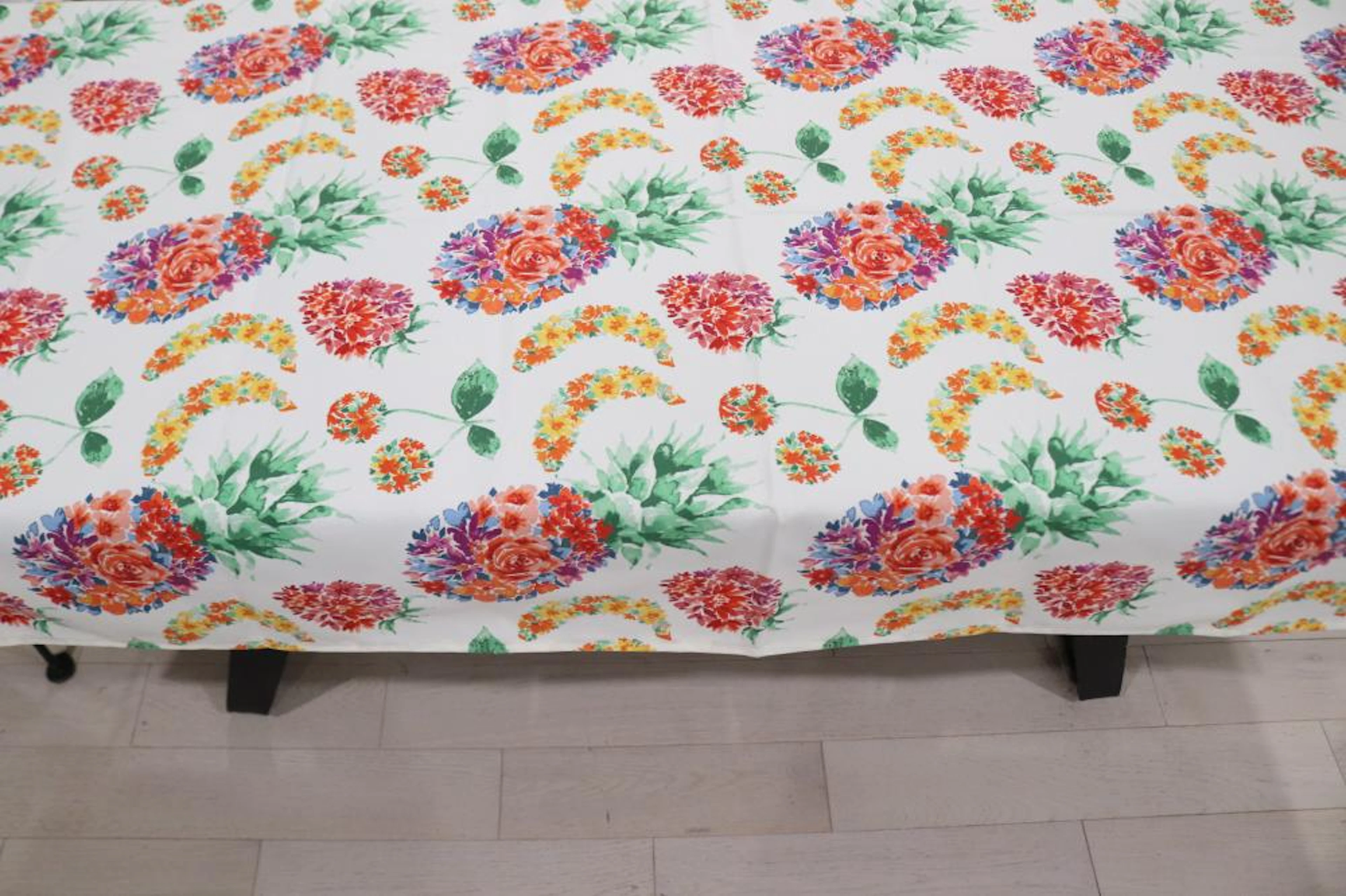 ewer Pineapple Floral Printed Kitchen Tablecloth 42x68