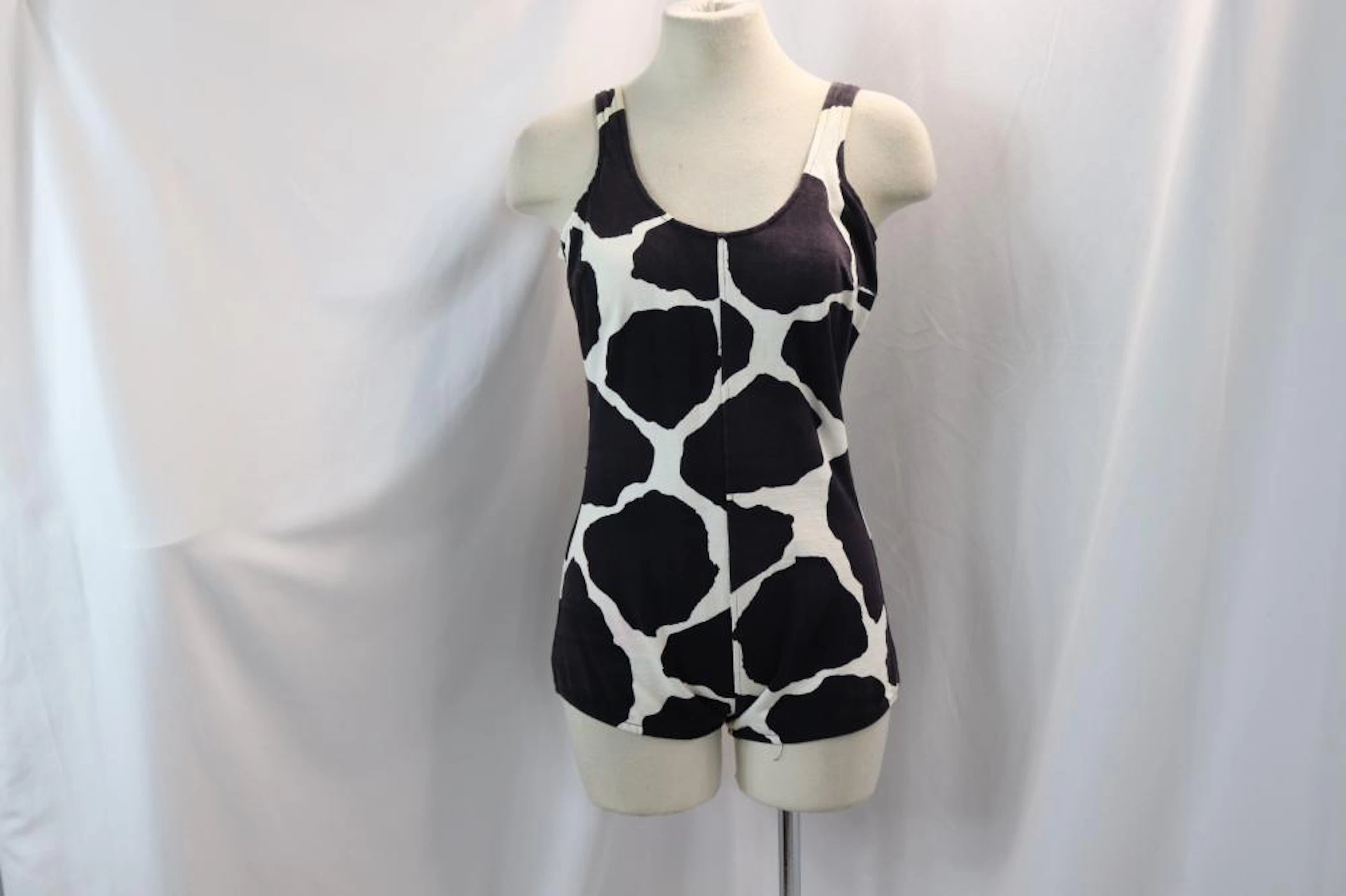 Vintage 1960's Surf Togs Cow Print Bathing Suit