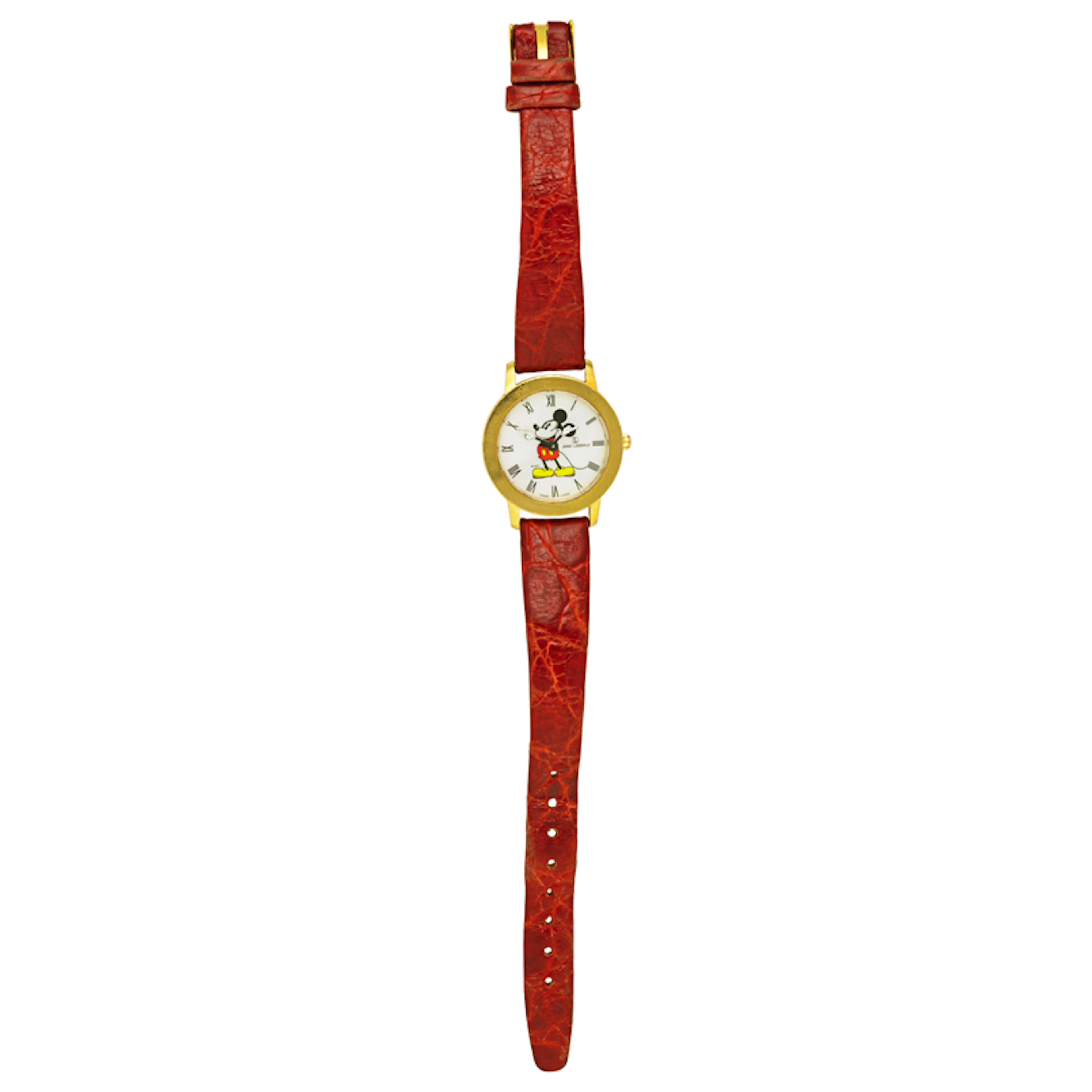 JEAN LASALE 18K GOLD MICKEY MOUSE...